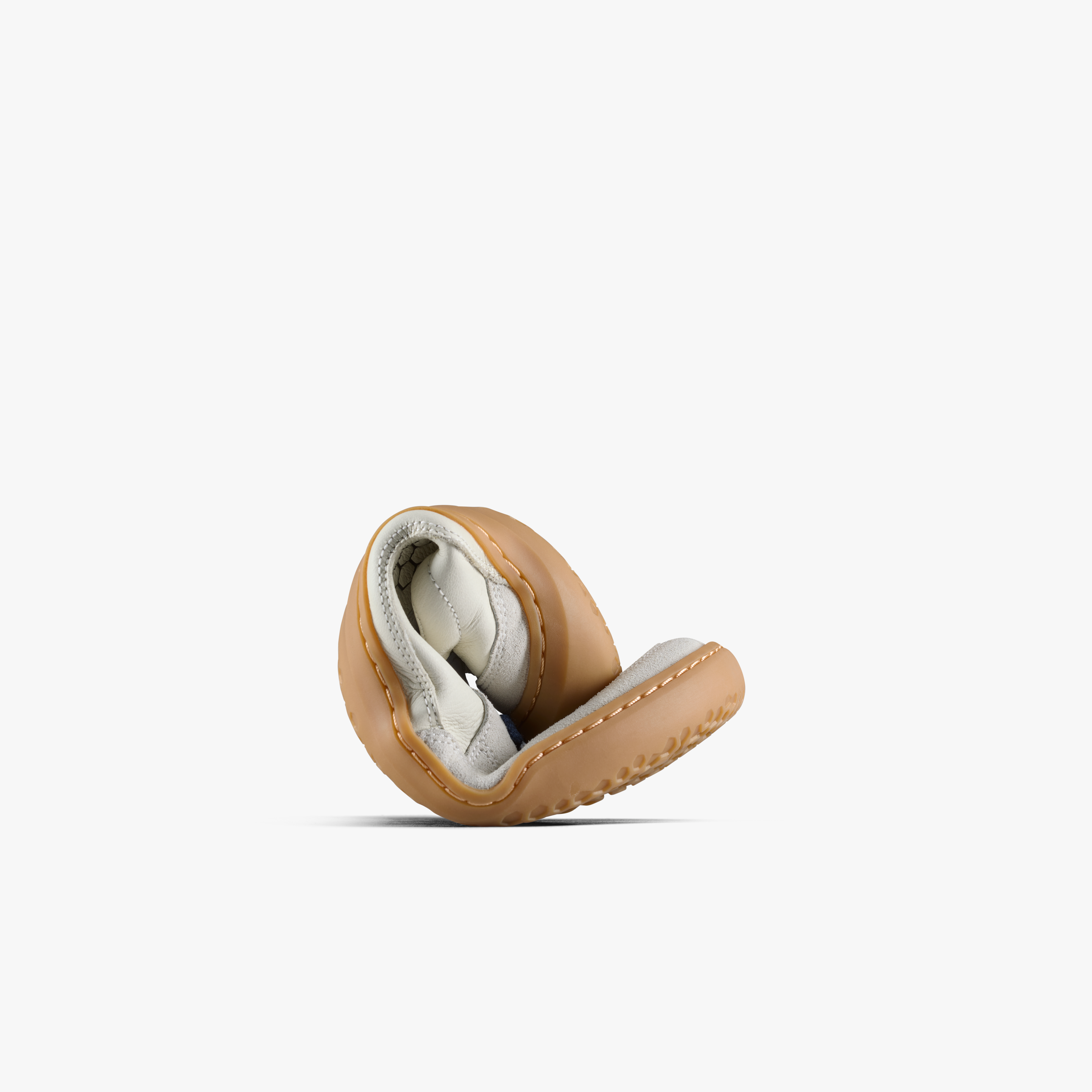 Vivobarefoot Gobi III Sneaker Leather Mens barfodssko til mænd i farven limestone/ seaborne, rullet