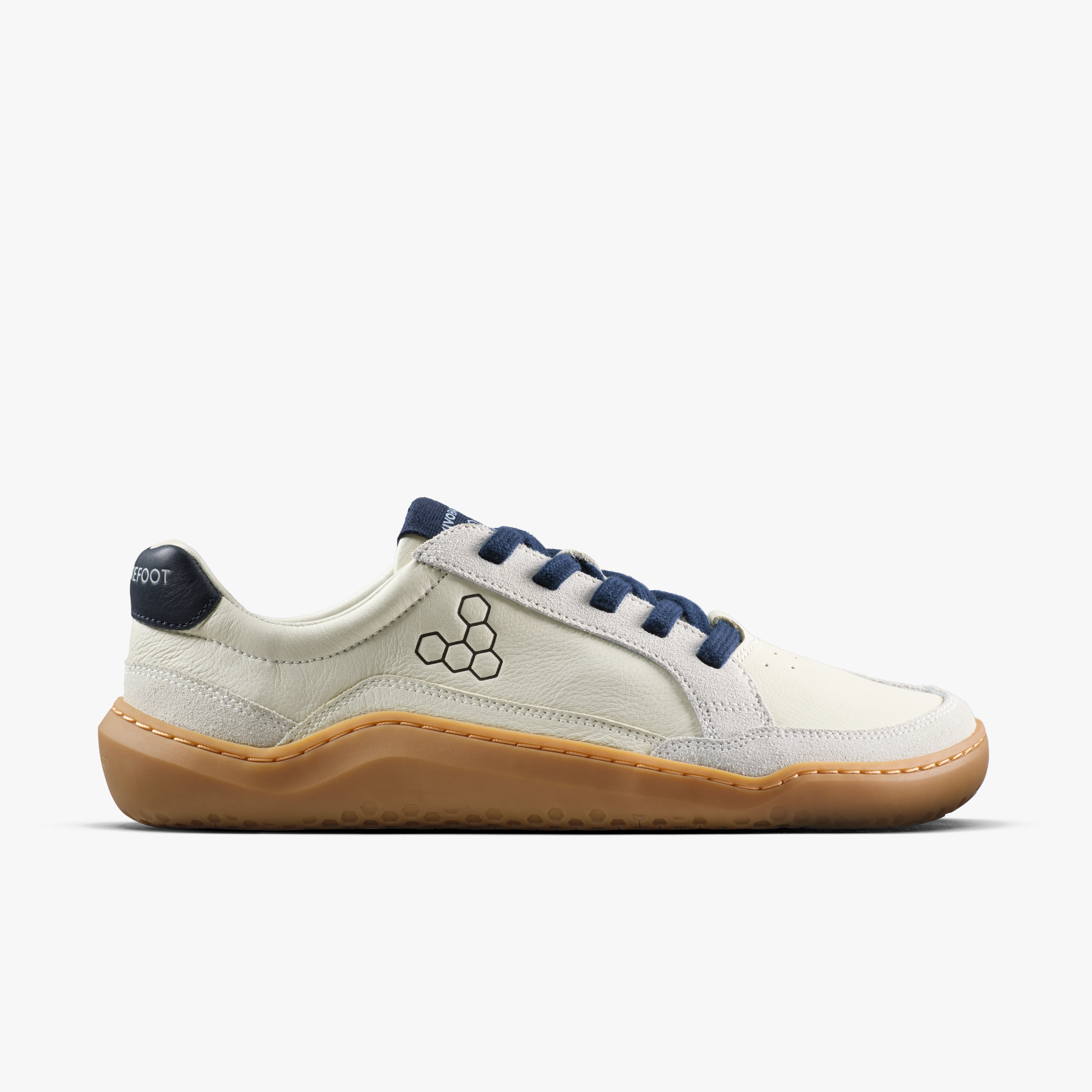Vivobarefoot Gobi III Sneaker Leather Mens barfodssko til mænd i farven limestone/ seaborne, yderside