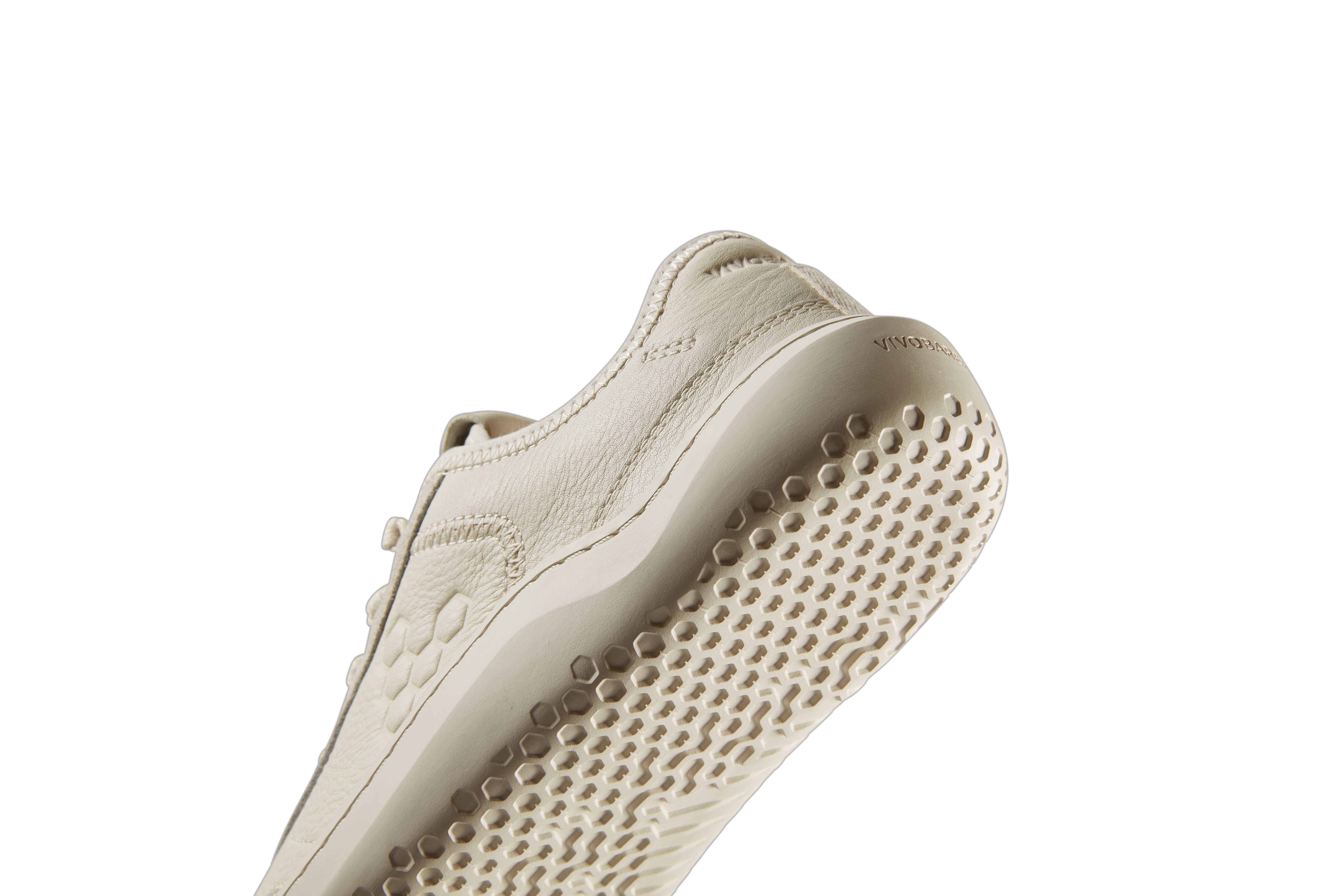 Vivobarefoot Gobi Sneaker Leather Mens – Limestone