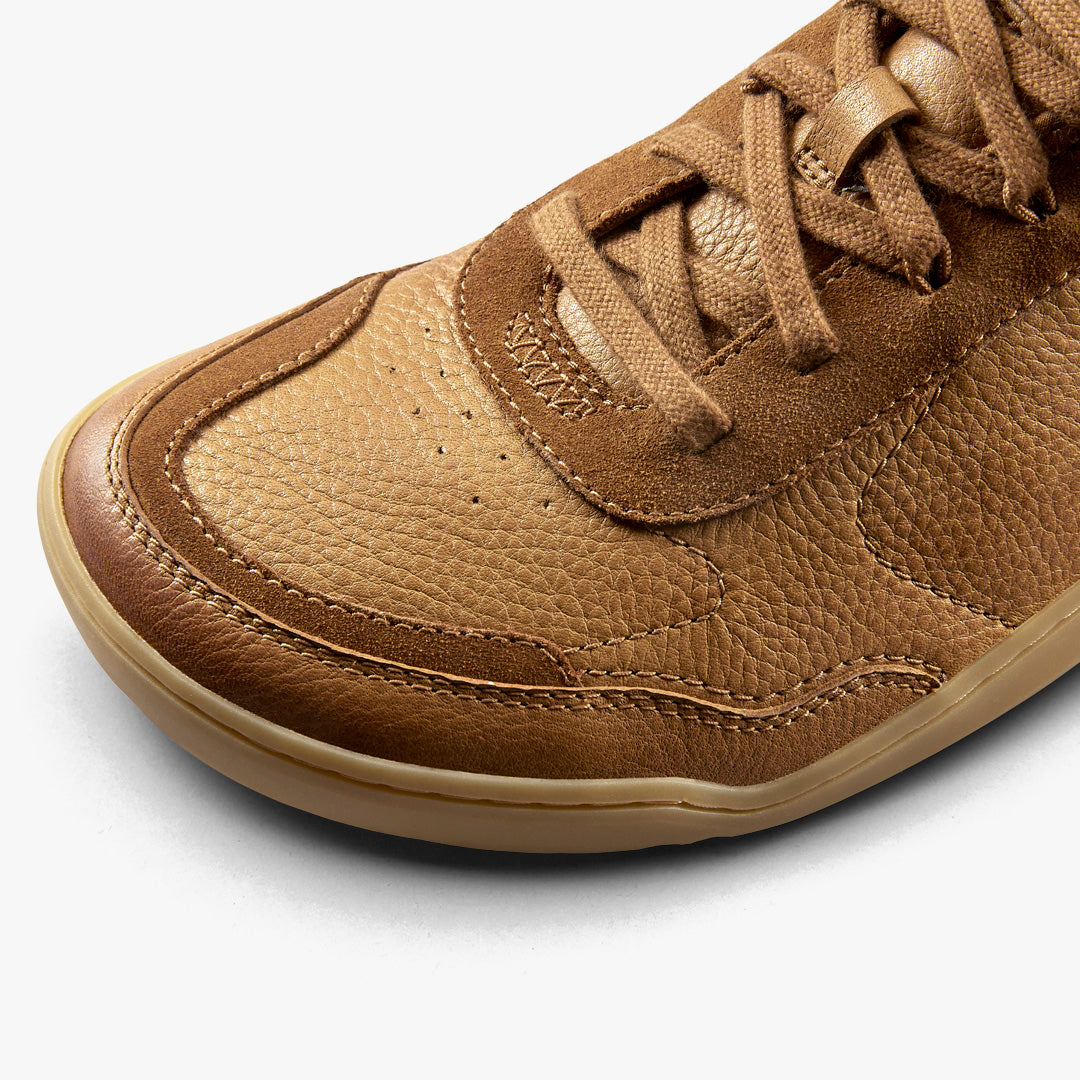 Vivobarefoot Gobi Sneaker Leather Mens - Tan