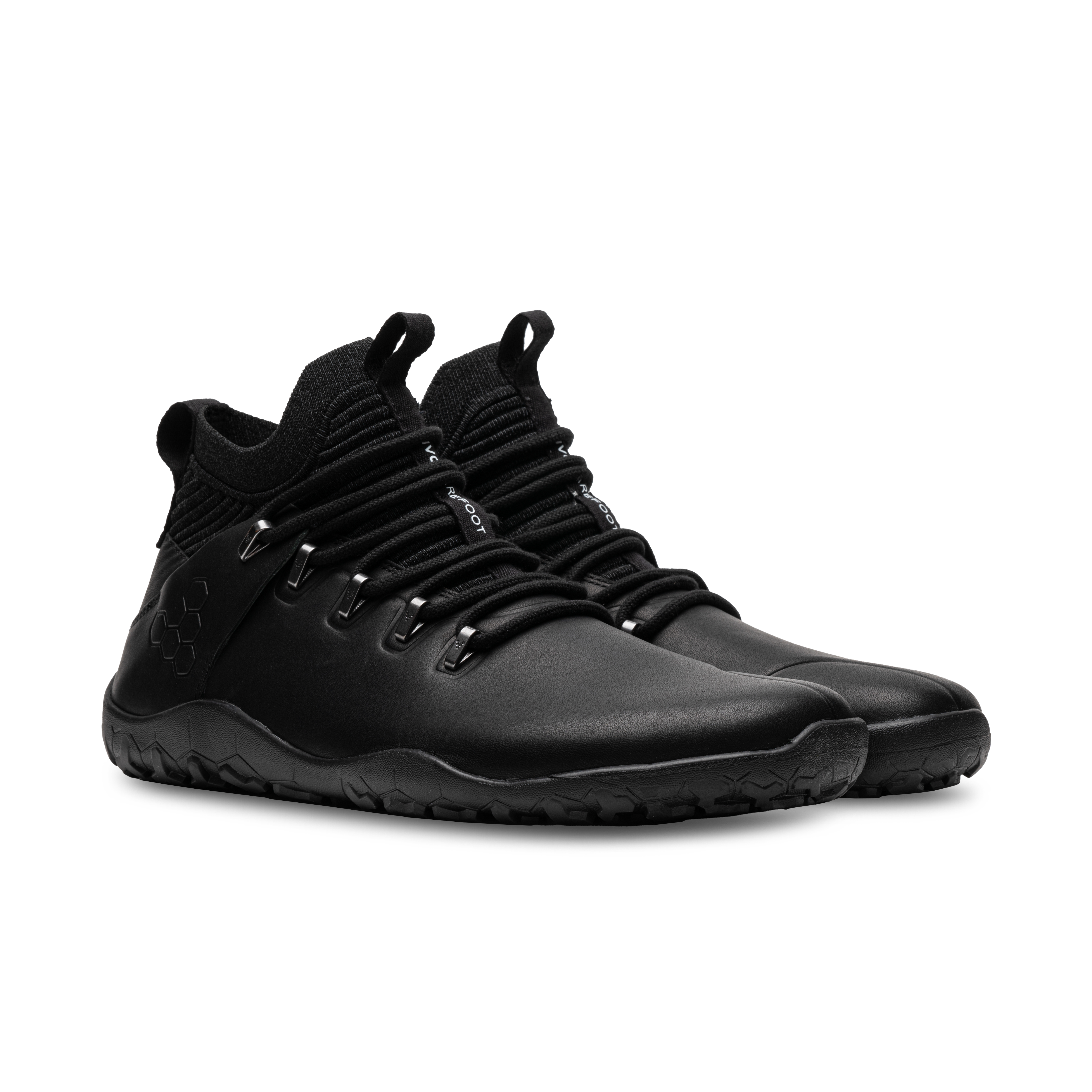 Vivobarefoot Magna Leather FG Mens – Obsidian 