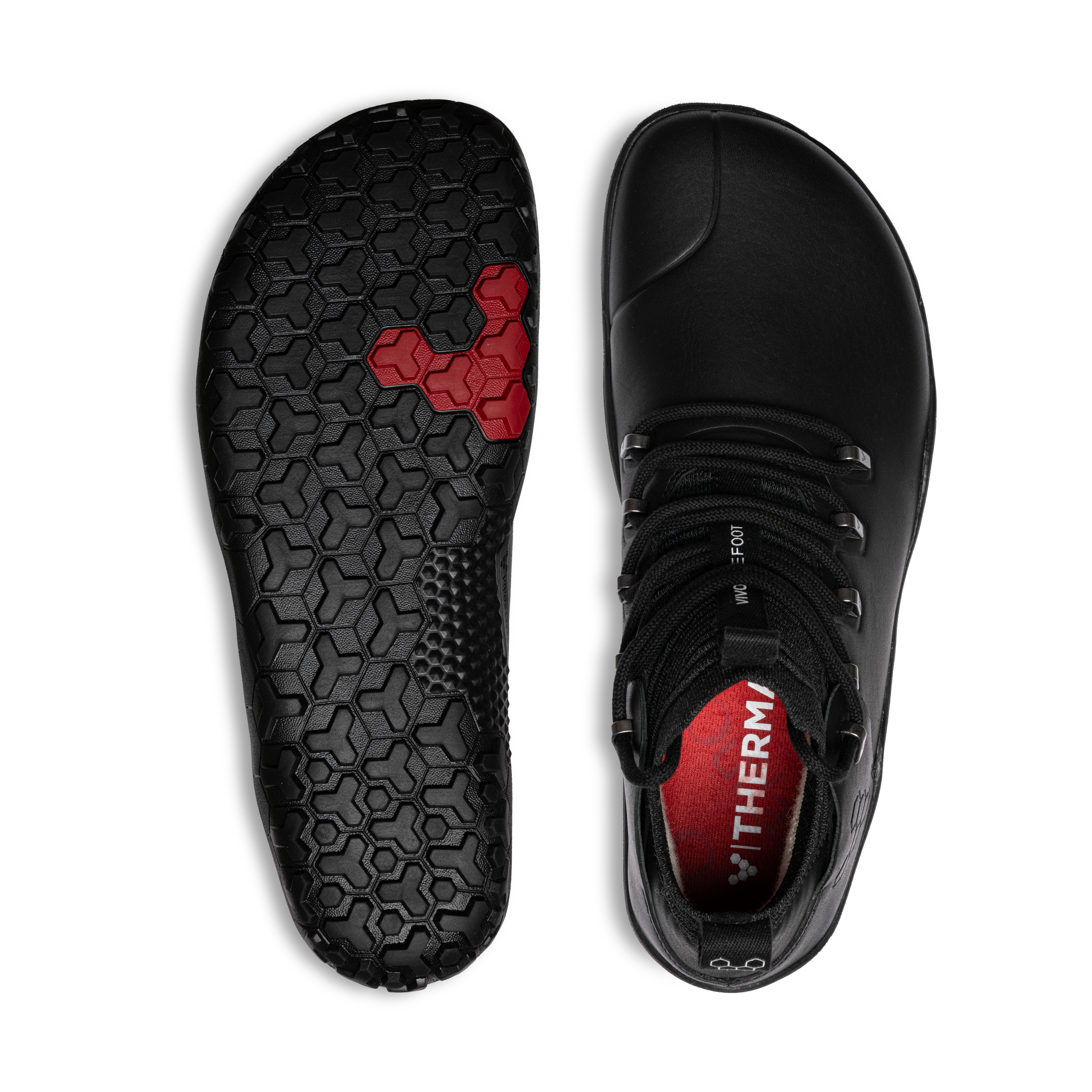 Vivobarefoot Magna Leather FG Mens – Obsidian 