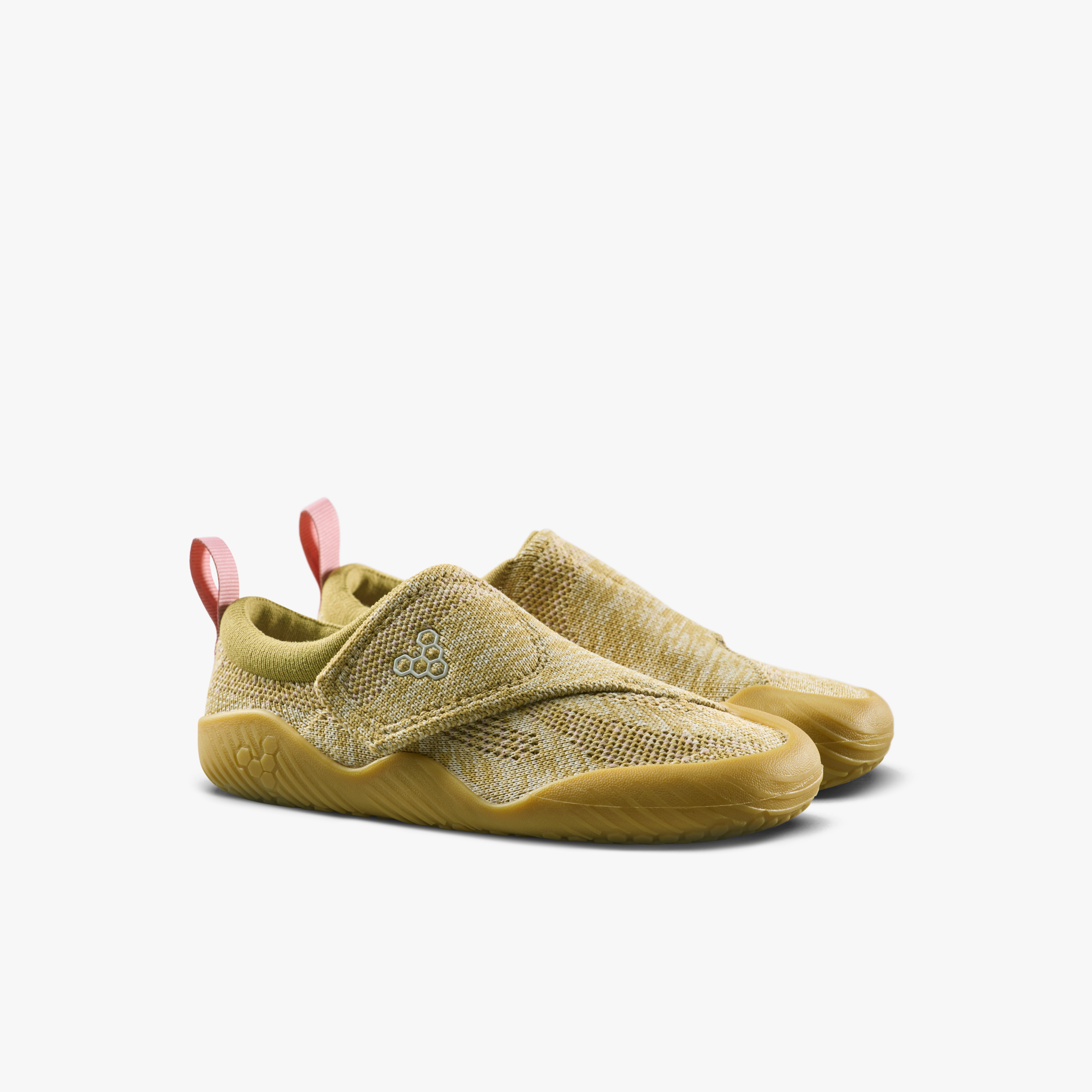 Vivobarefoot Motus Knit Preschool barfodssko til børn i farven wood, par