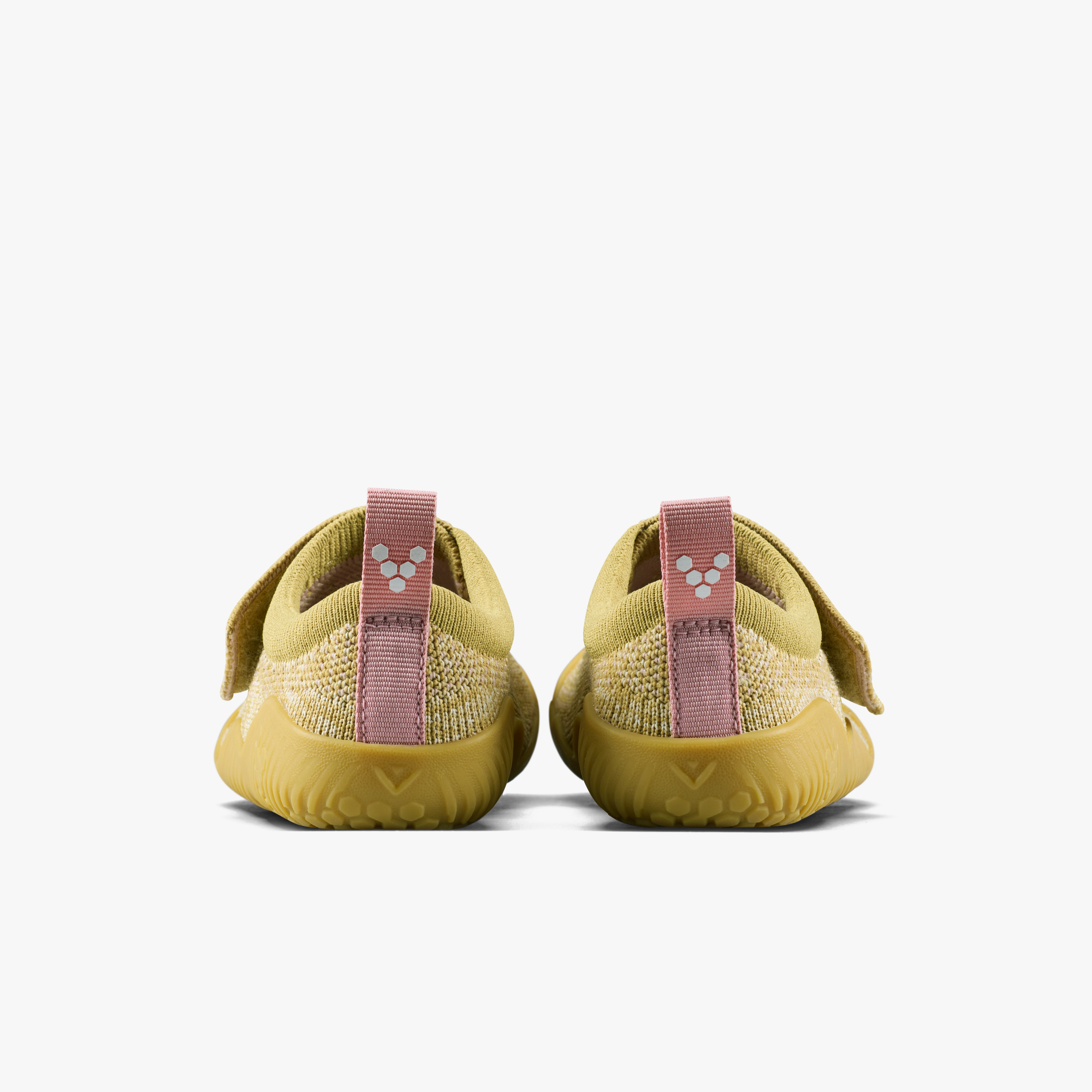 Vivobarefoot Motus Knit Preschool barfodssko til børn i farven wood, bagfra
