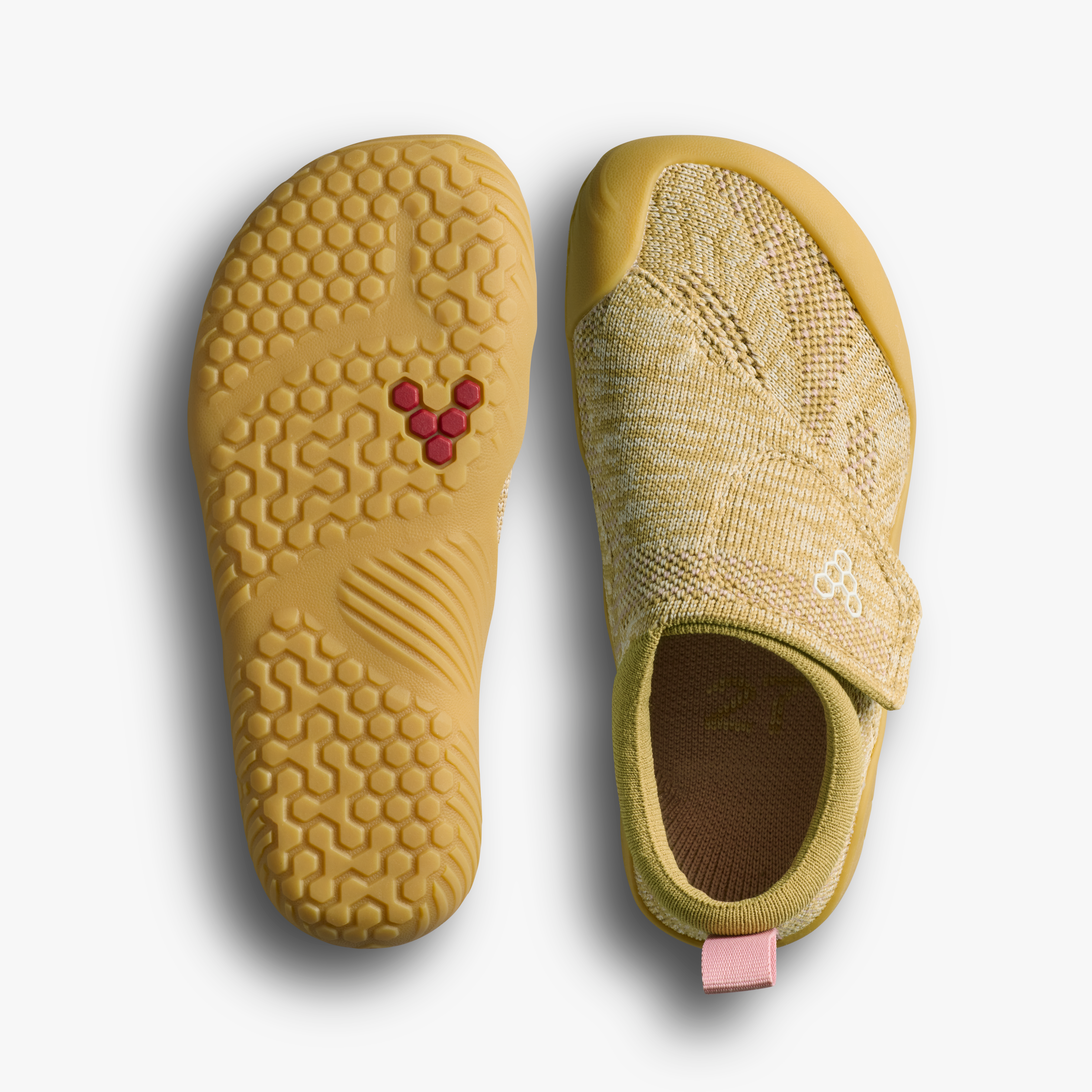 Vivobarefoot Motus Knit Preschool barfodssko til børn i farven wood, sål og top
