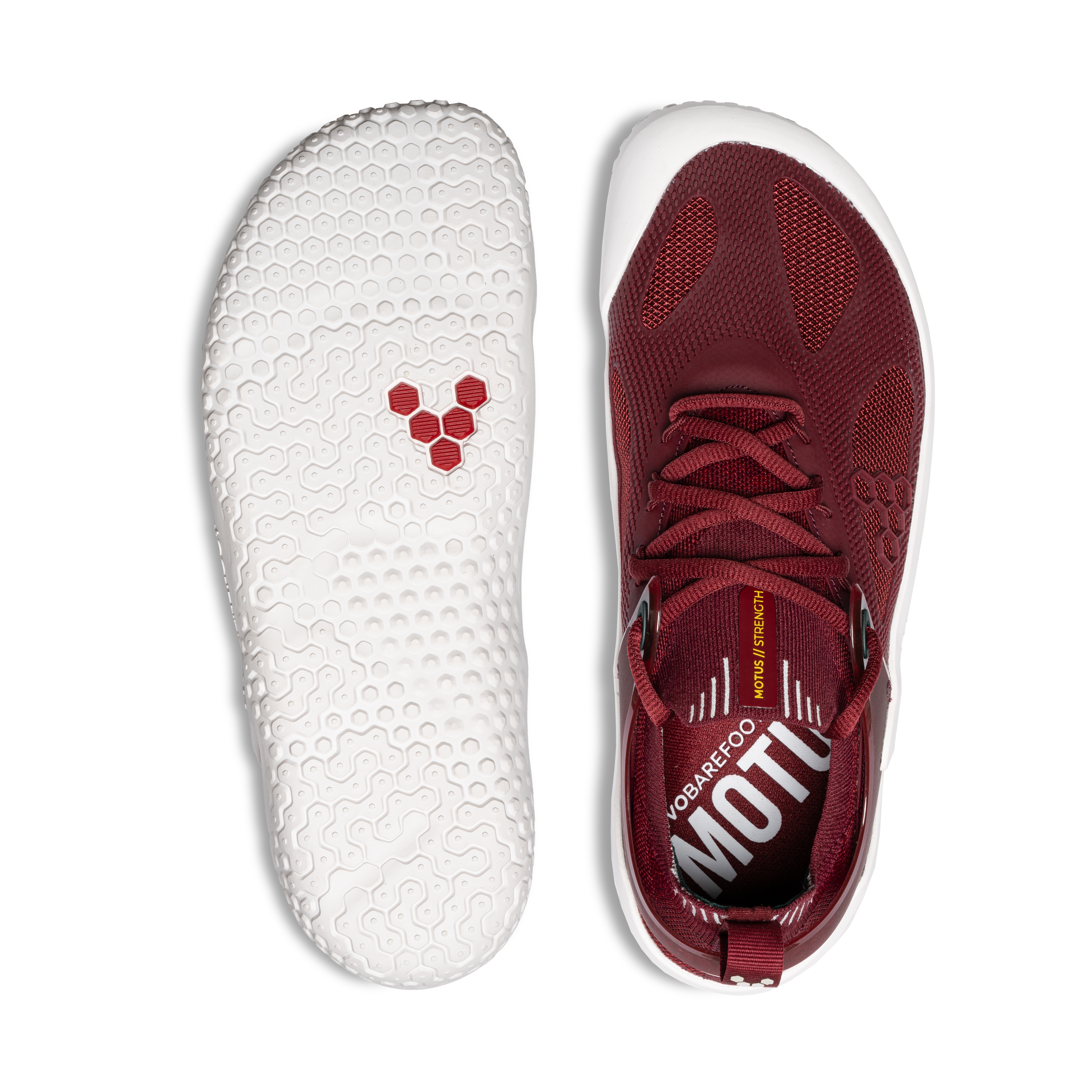 Vivobarefoot Motus Strength Mens – Burgundy