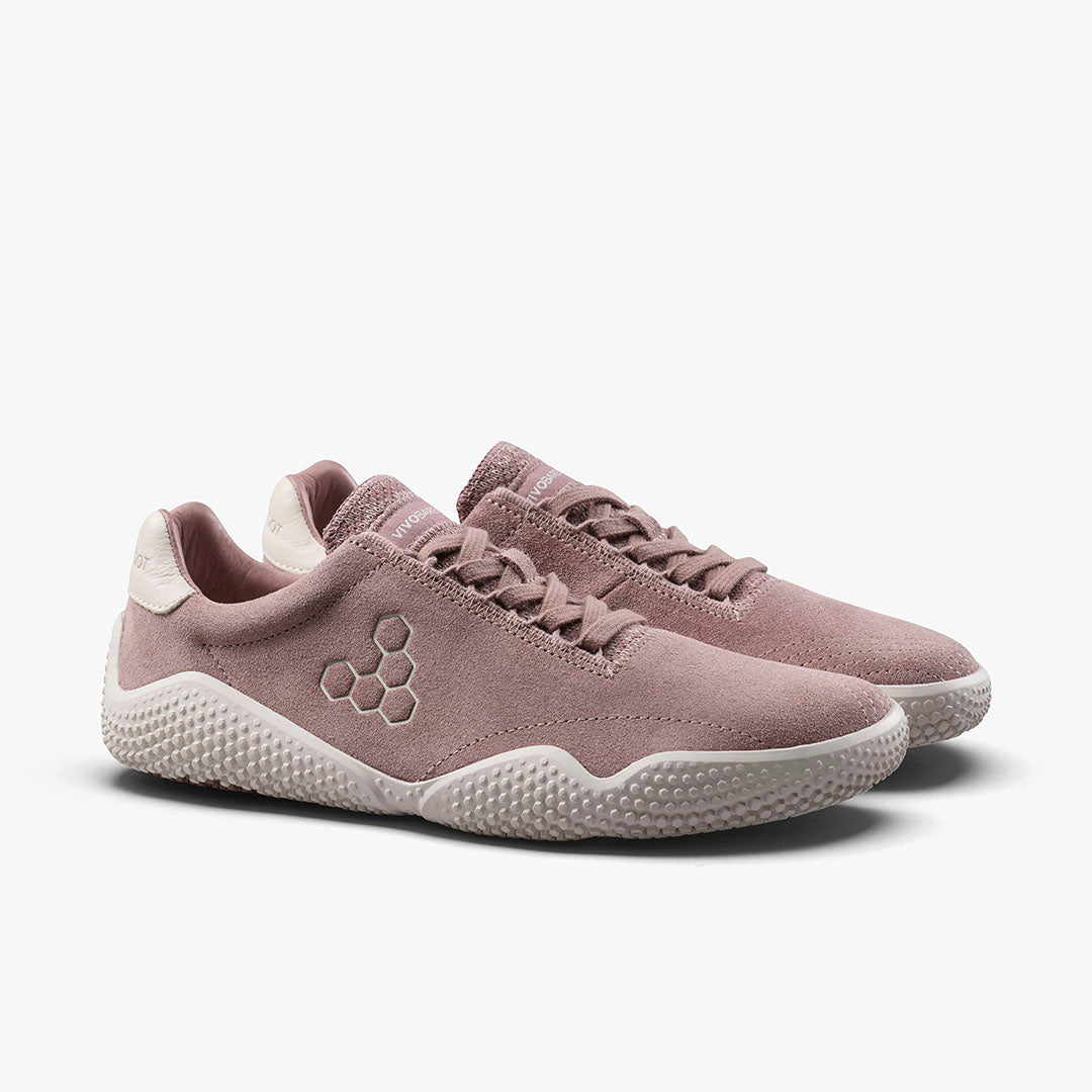 Vivobarefoot Motus Studio Sneaker Leather Mens – Twilight Mauve