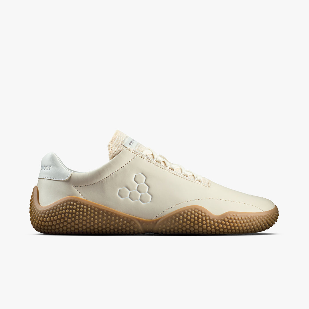Vivobarefoot Motus Studio Sneaker Leather Womens – Sand