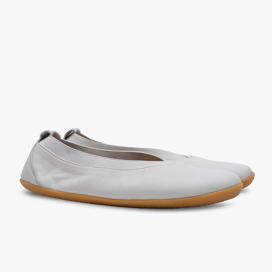 Vivobarefoot Opanka Ballerina Womens – Limestone 