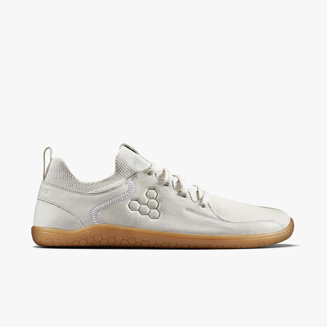 Vivobarefoot Primus Asana Leather Mens – Limestone