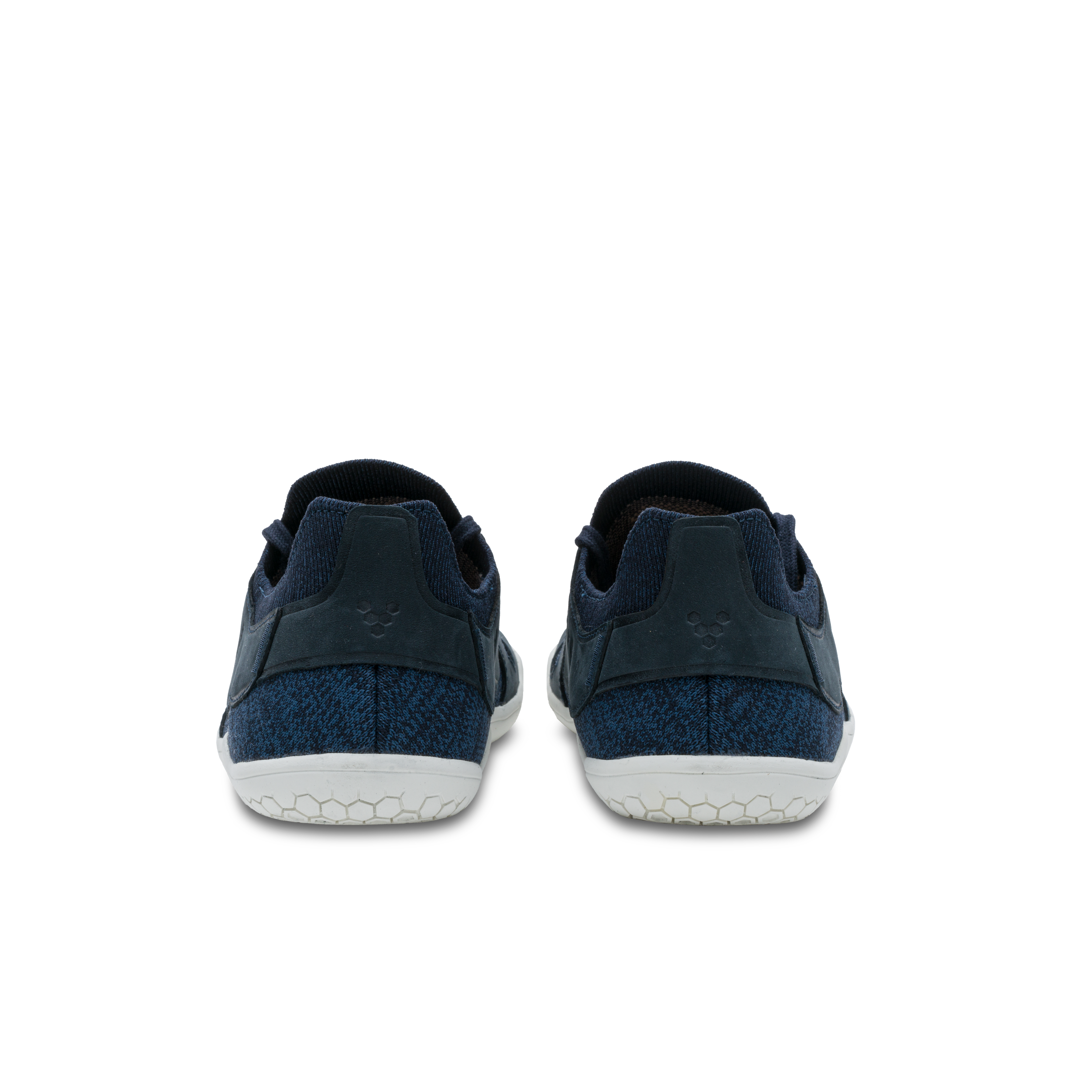 Vivobarefoot Primus Asana Mens barfods sneakers til mænd i farven navy, bagfra