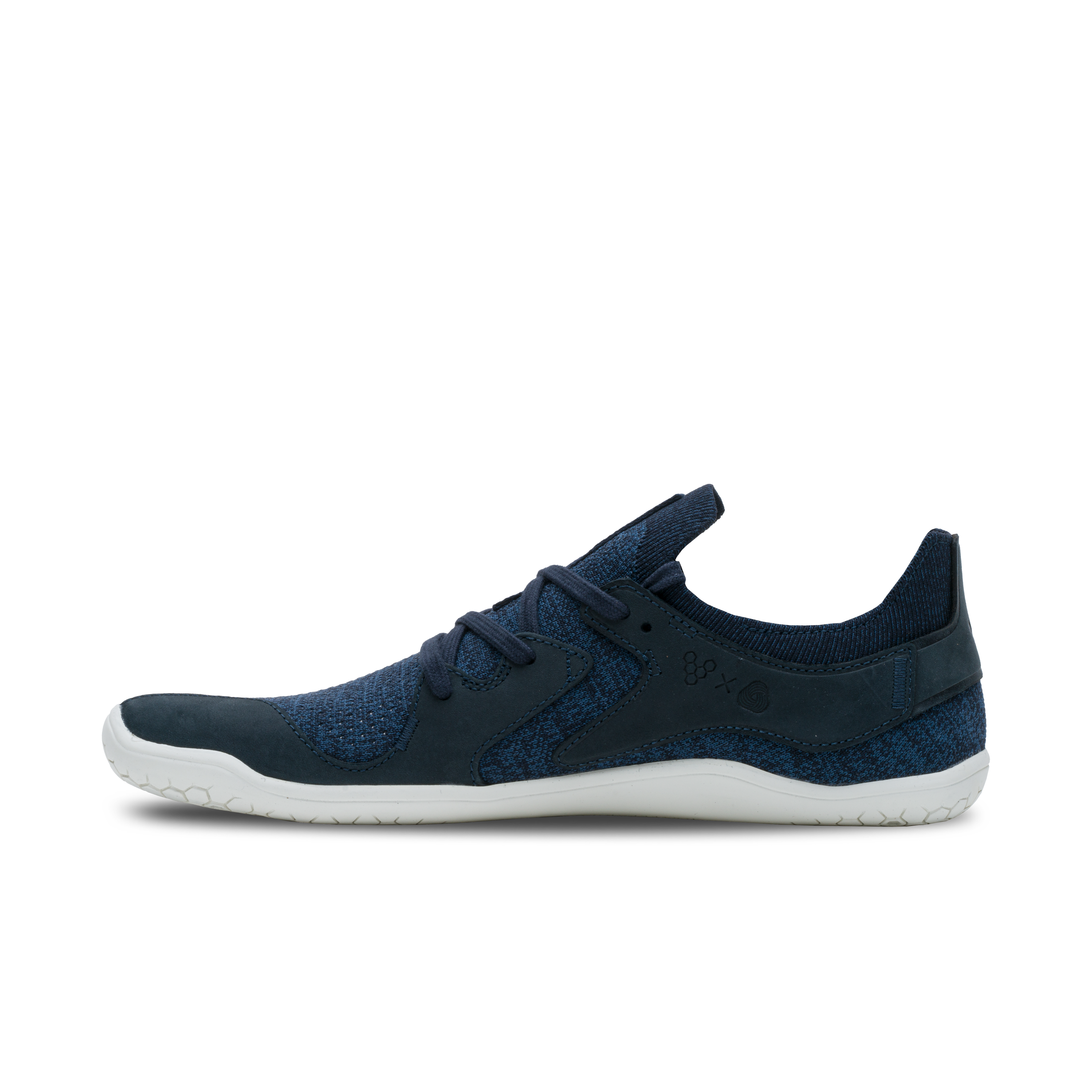 Vivobarefoot Primus Asana Mens barfods sneakers til mænd i farven navy, inderside