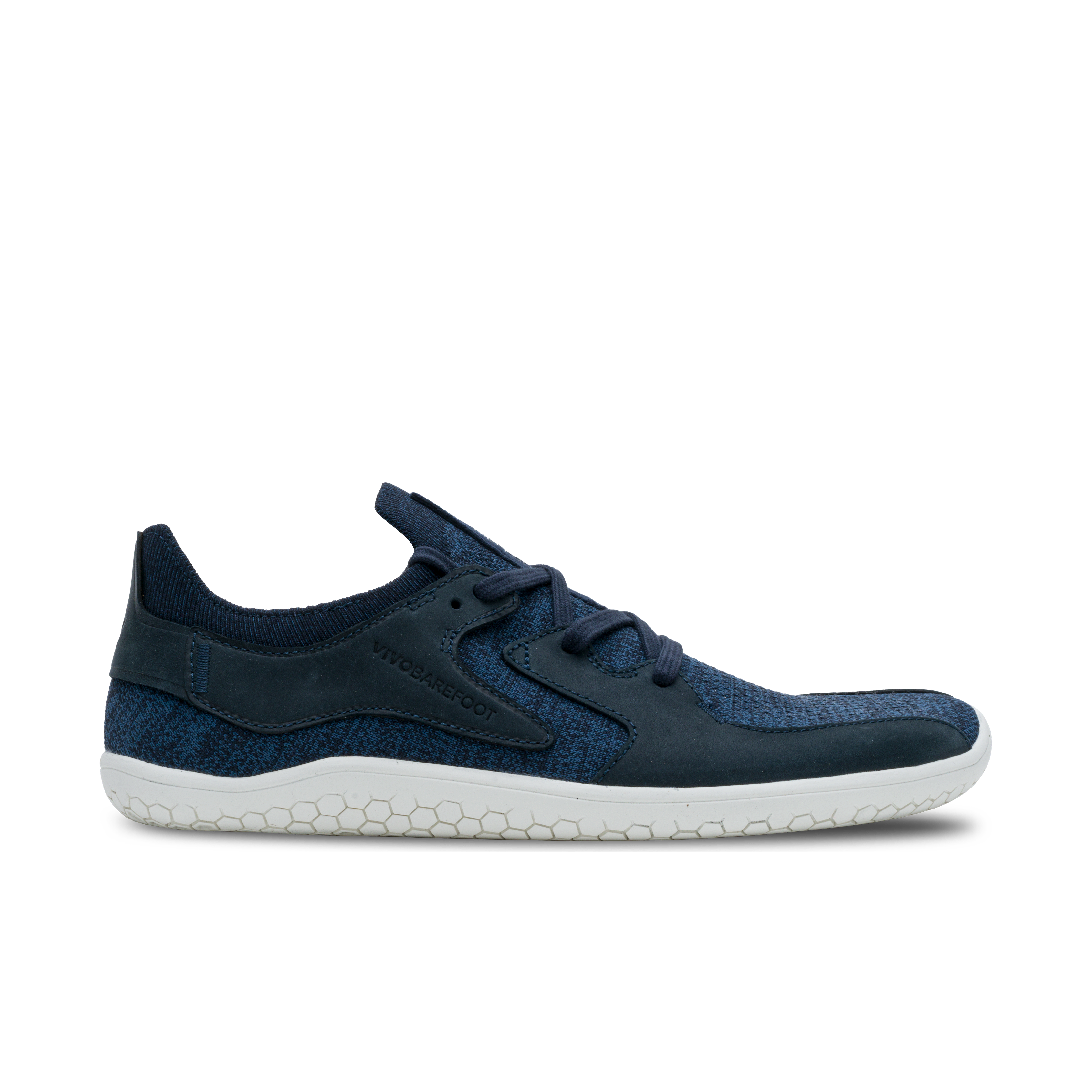 Vivobarefoot Primus Asana Mens barfods sneakers til mænd i farven navy, yderside