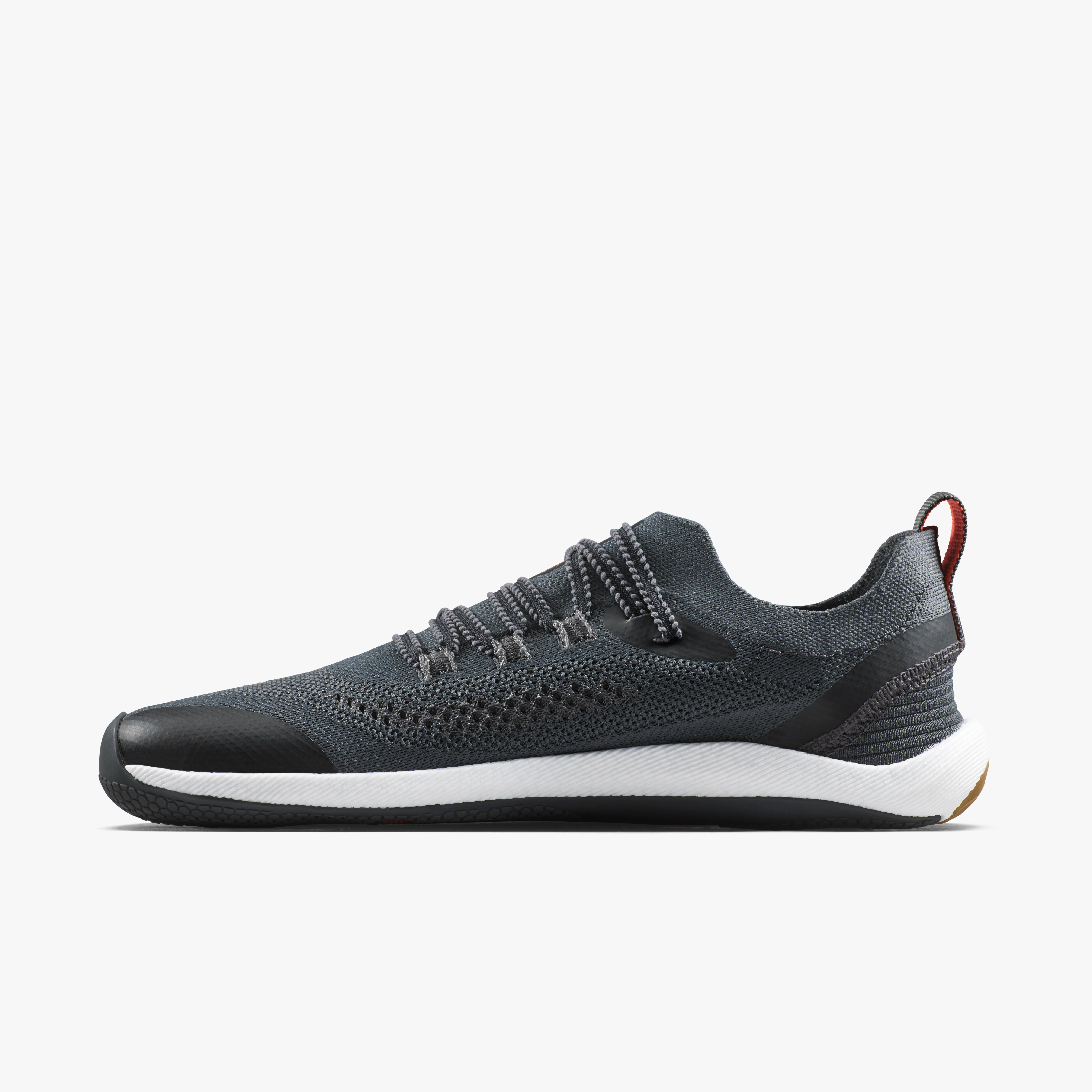 Vivobarefoot Primus Flow Knit Womens barfodssko til kvinder i farven eclipse/gum, inderside