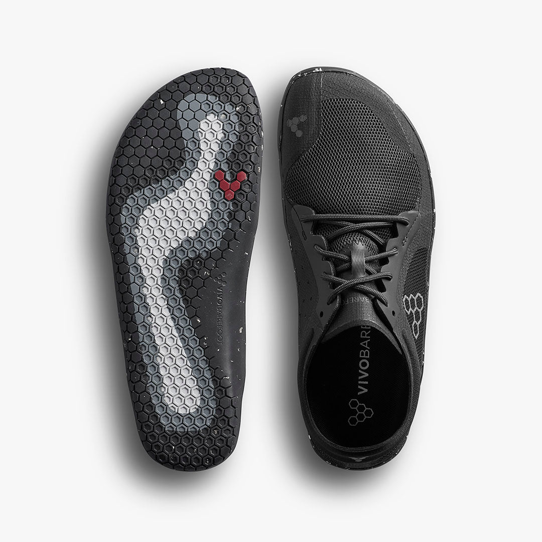 Vivobarefoot Primus Lite 3.5 Mens – Obsidian