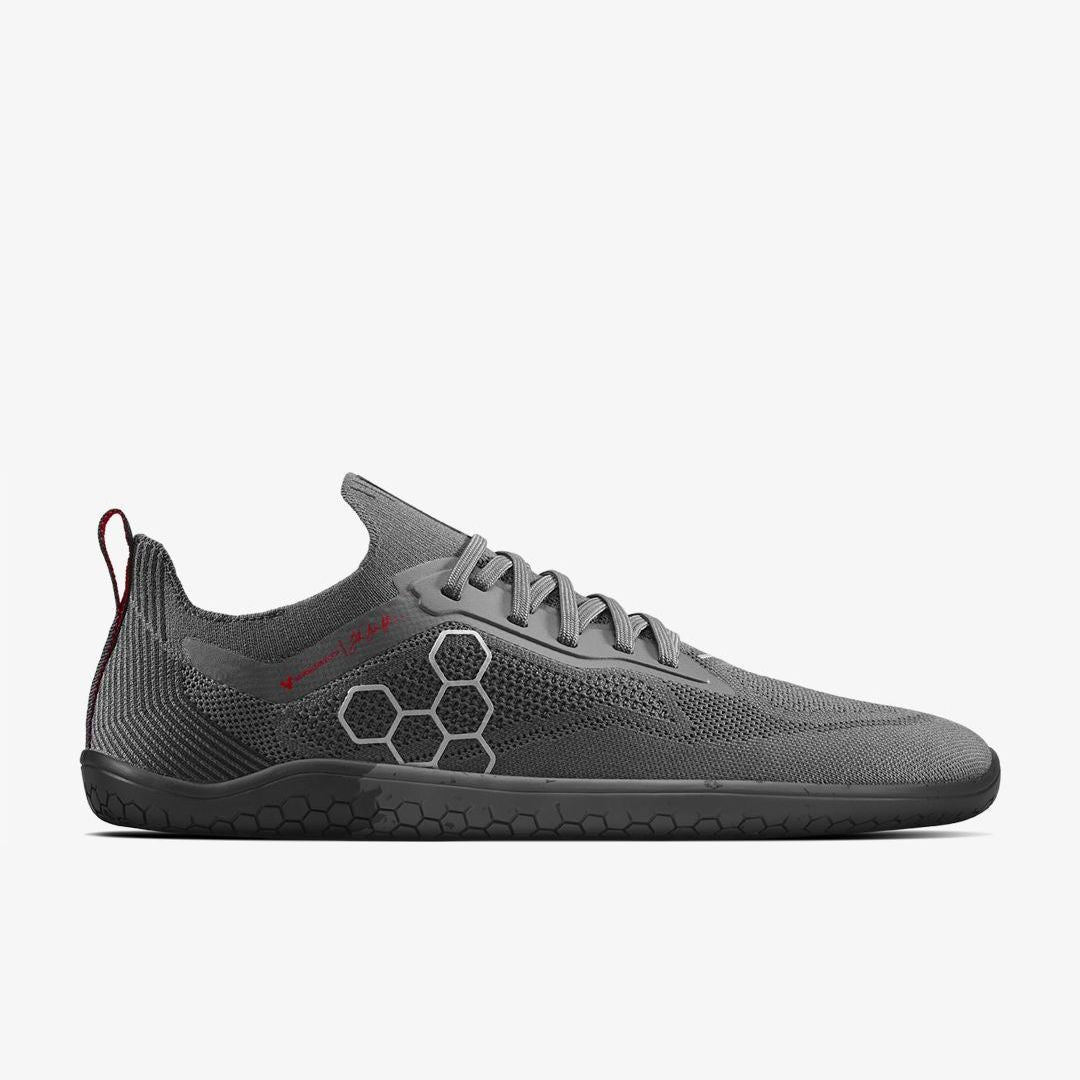 Vivobarefoot Primus Lite Knit JJF Mens – Obsidian-Dark Shadow