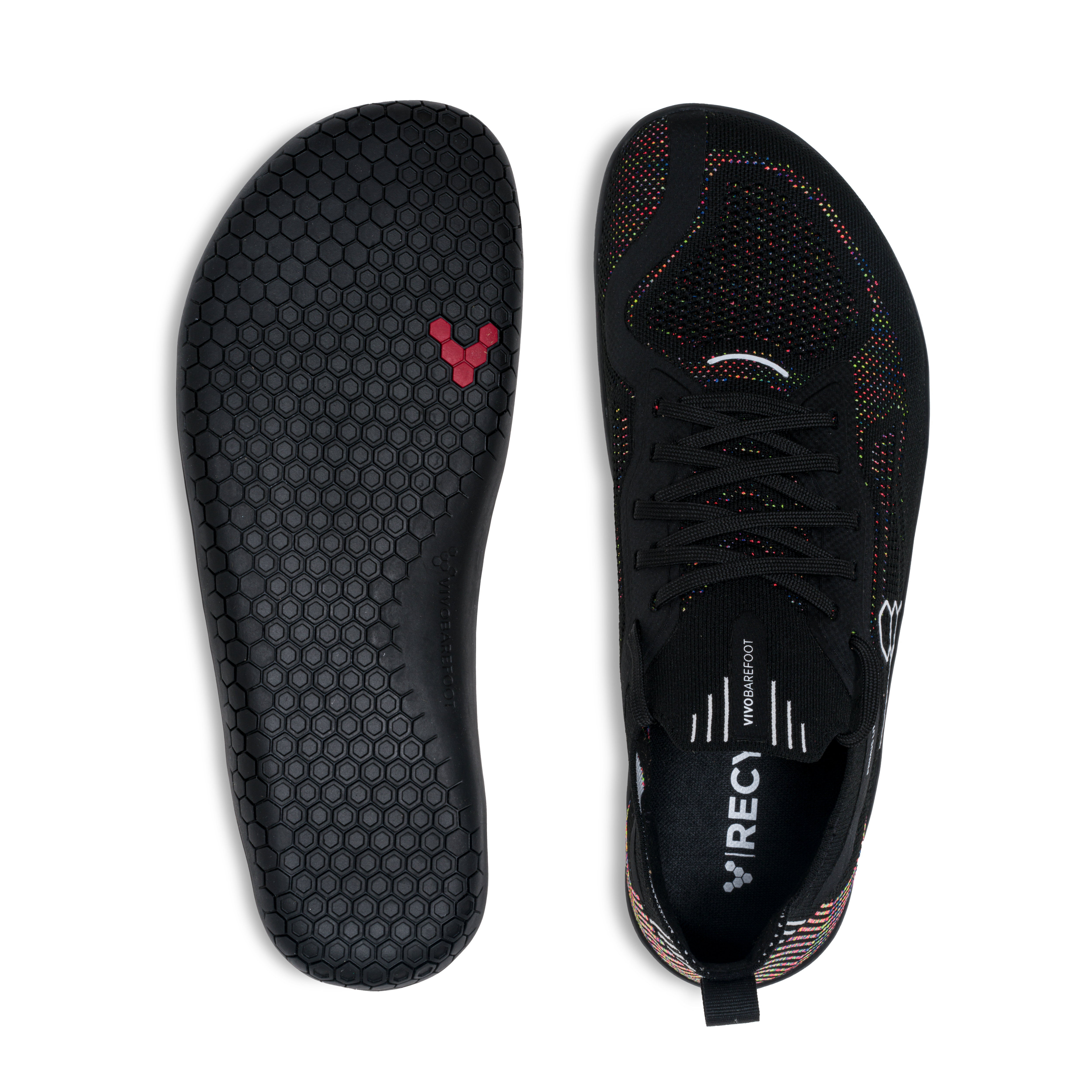 Vivobarefoot Primus Lite Knit Mens – Obsidian Iridescent