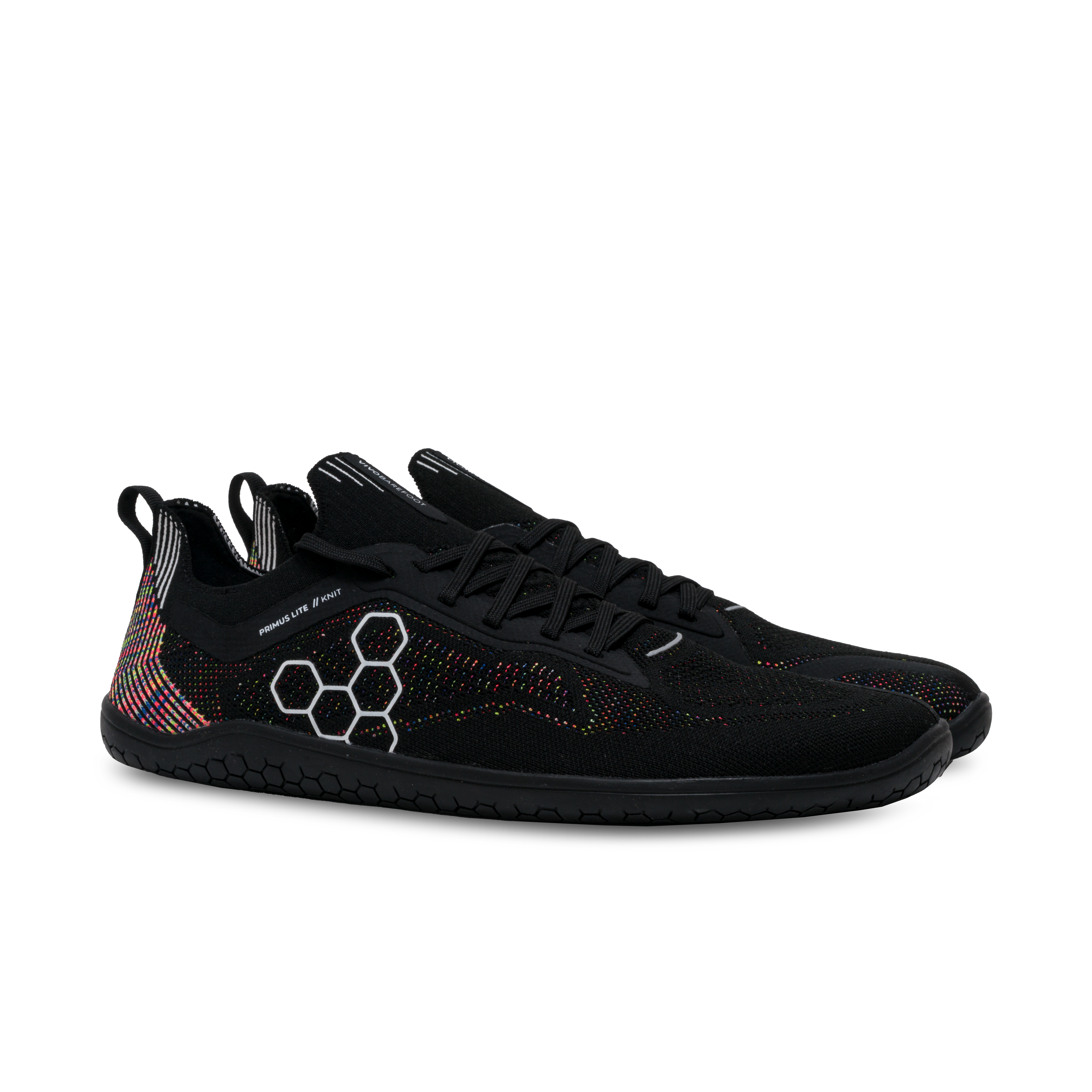 Vivobarefoot Primus Lite Knit Mens – Obsidian Iridescent