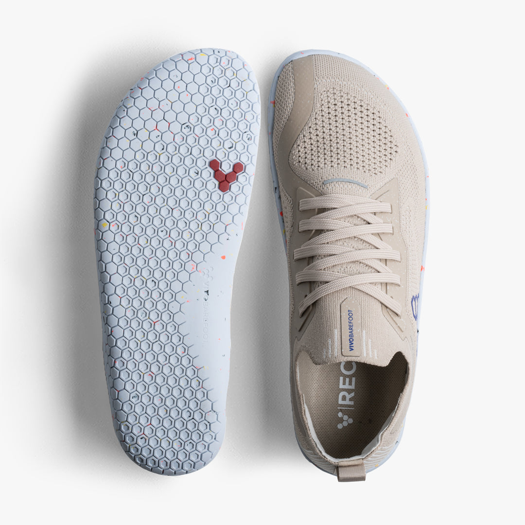 Vivobarefoot Primus Lite Knit Womens – Feather Grey