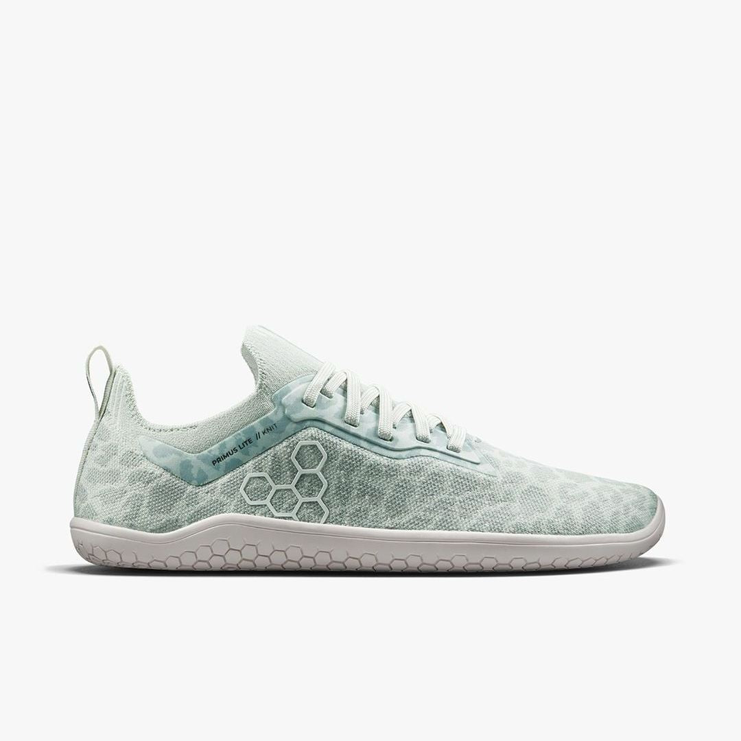 Vivobarefoot Primus Lite Knit Womens – Frosted Mint Leopard