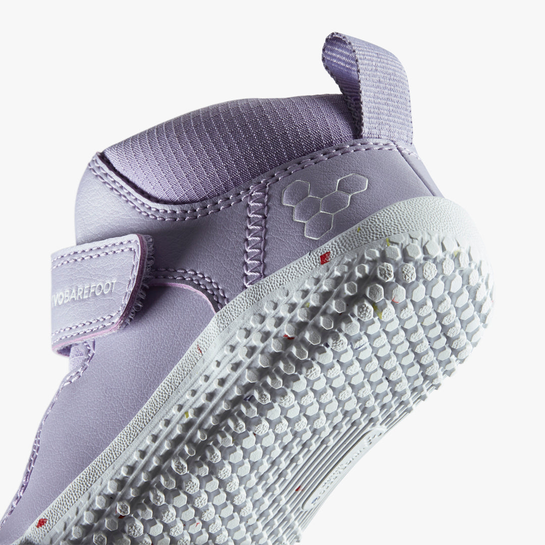 Vivobarefoot Primus Ludo Hi Toddlers – Lilac