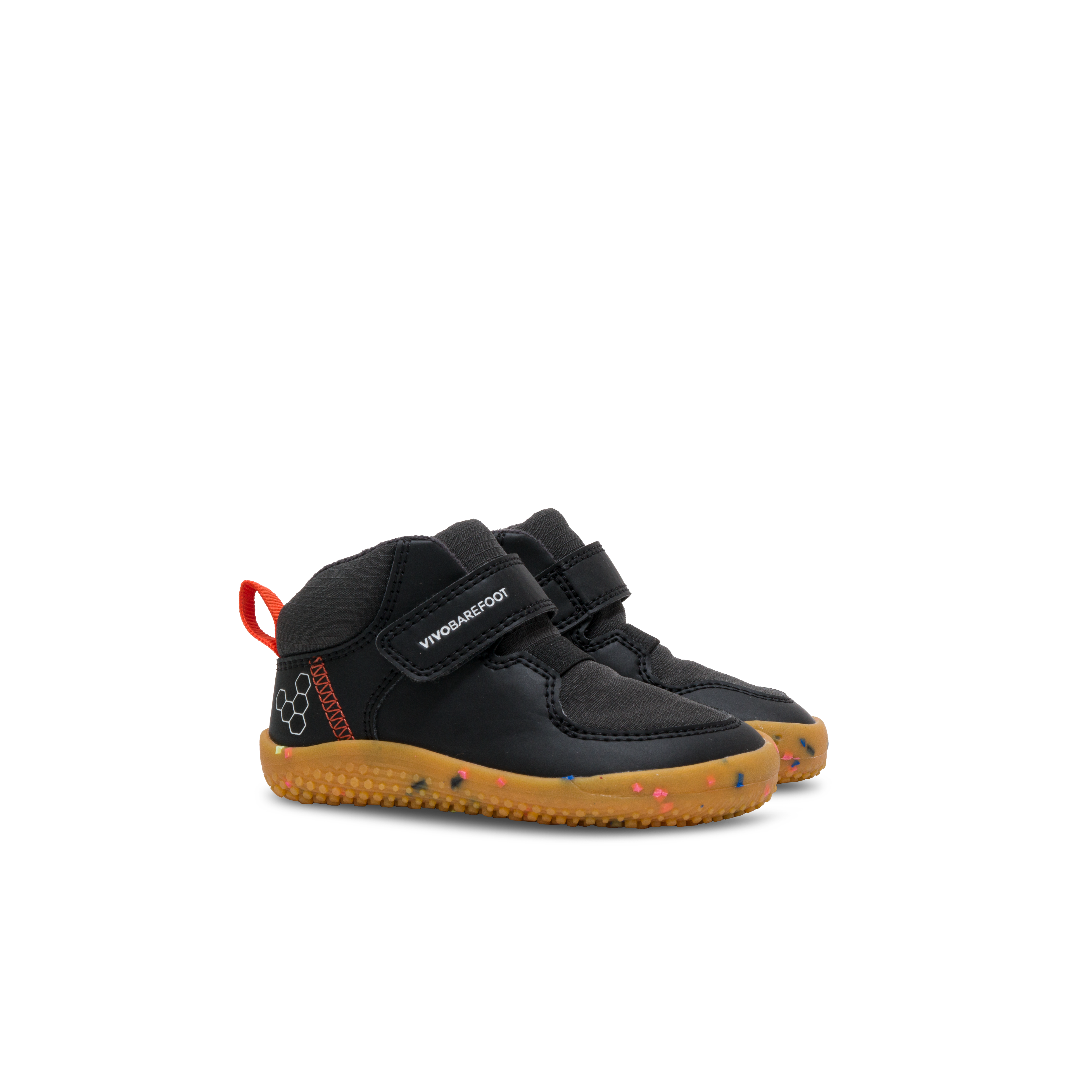 Vivobarefoot Primus Ludo Hi Toddlers – Obsidian 