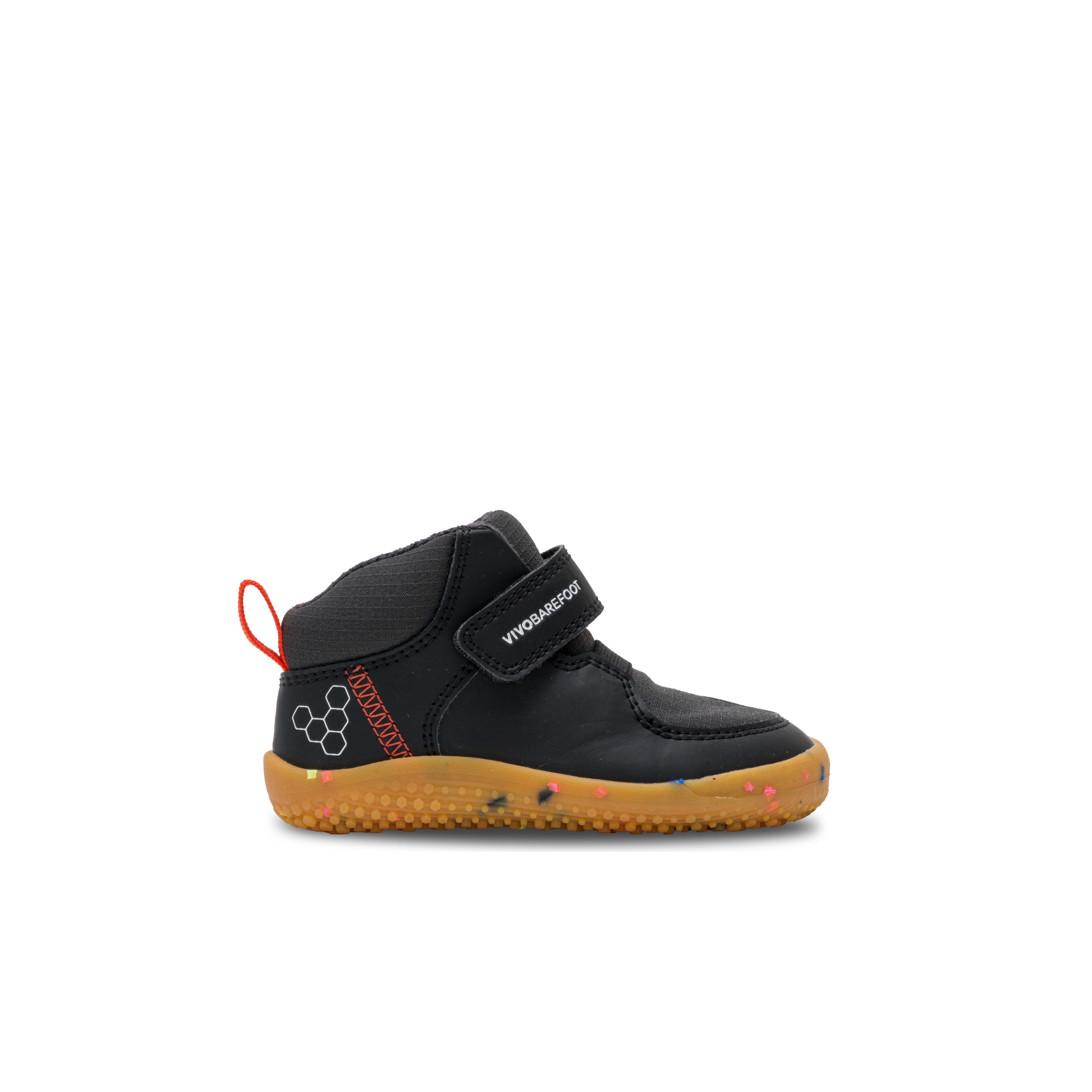 Vivobarefoot Primus Ludo Hi Toddlers – Obsidian 