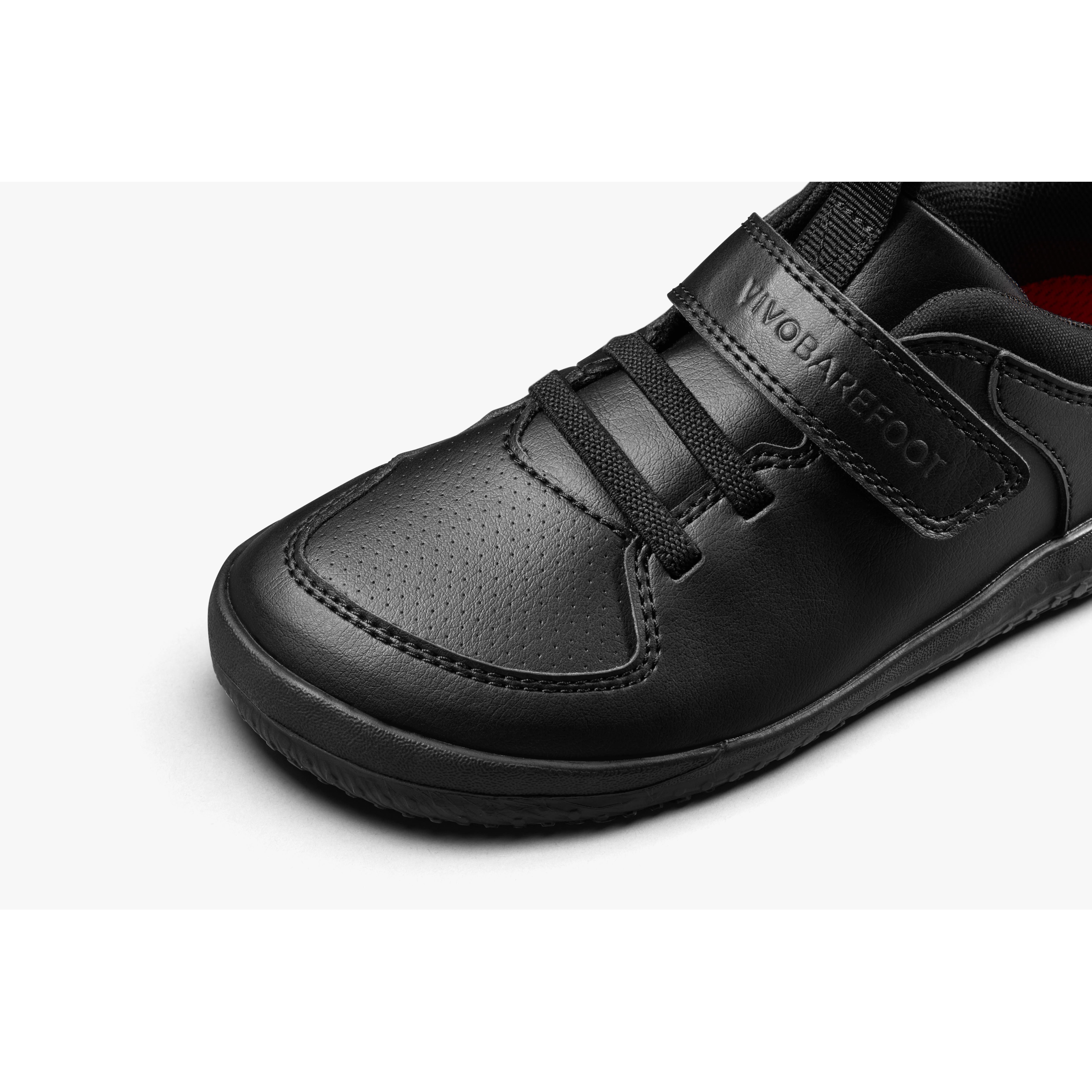 Vivobarefoot Primus Ludo School Animal-Free Kids – Obsidian