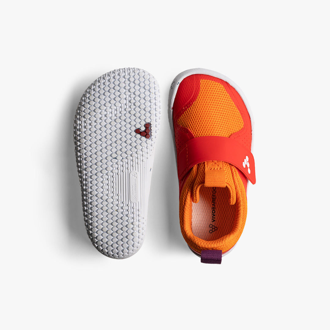 Vivobarefoot Primus Sport III Toddlers – Cherry Tomato