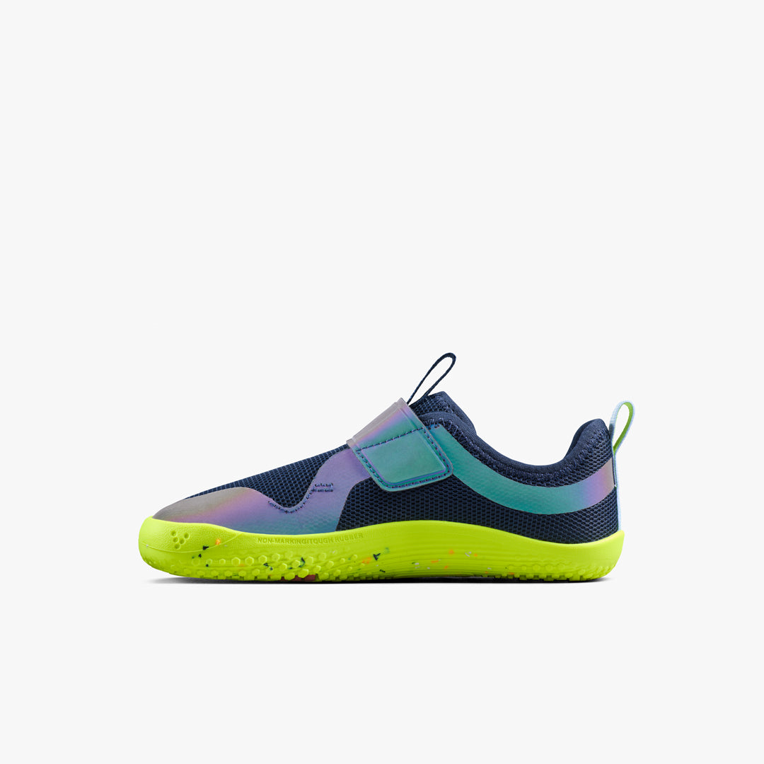 Vivobarefoot Primus Sport IV Preschool barfodssko til børn i farven night sky, inderside