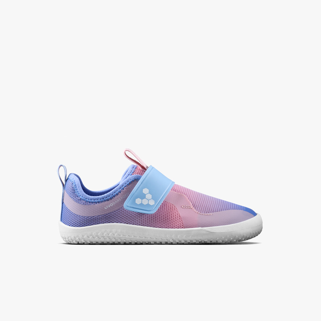 Vivobarefoot Primus Sport IV Preschool barfodssko til børn i farven unicorn, yderside