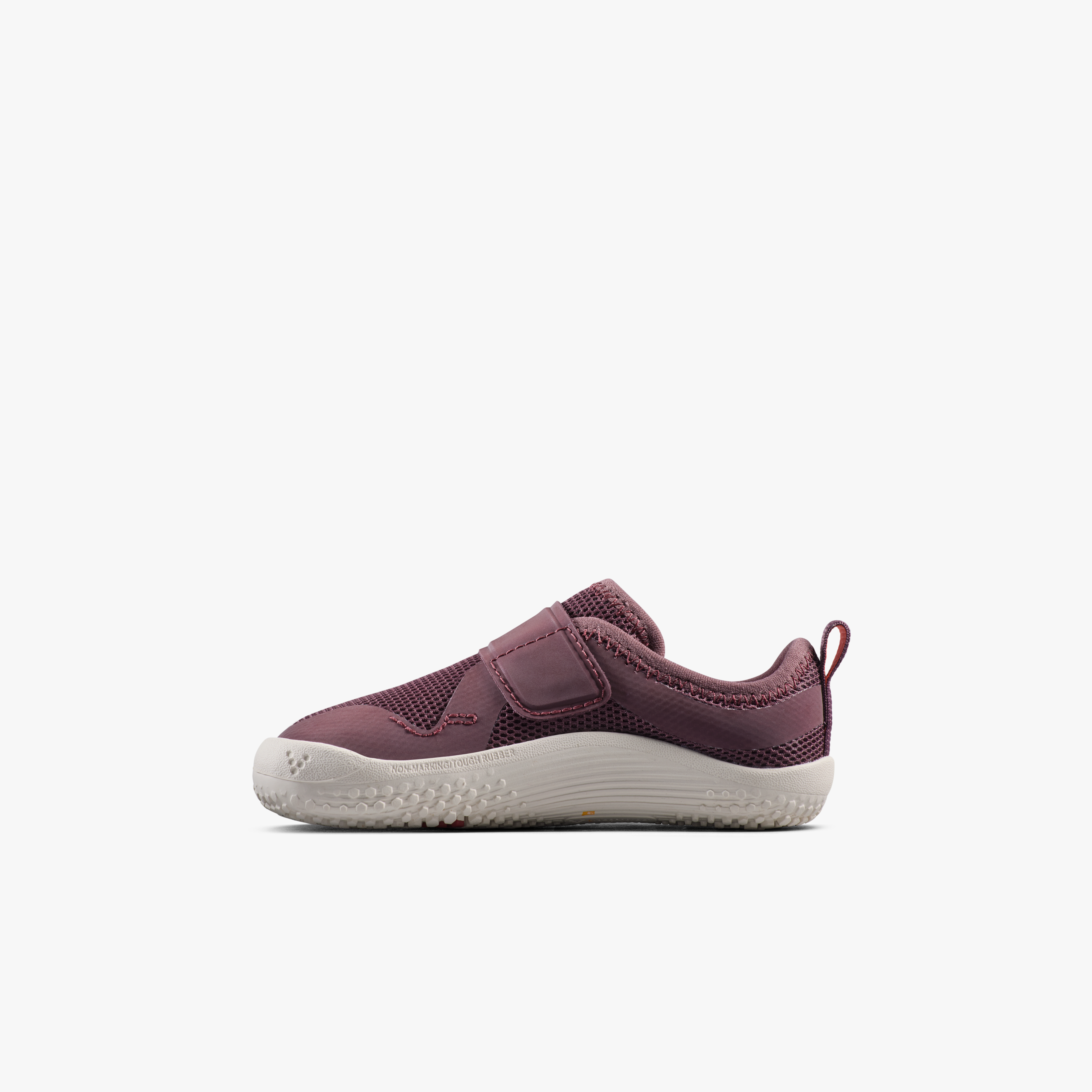 Vivobarefoot Primus Sport IV Toddlers barfodssko til børn i farven huckleberry, inderside