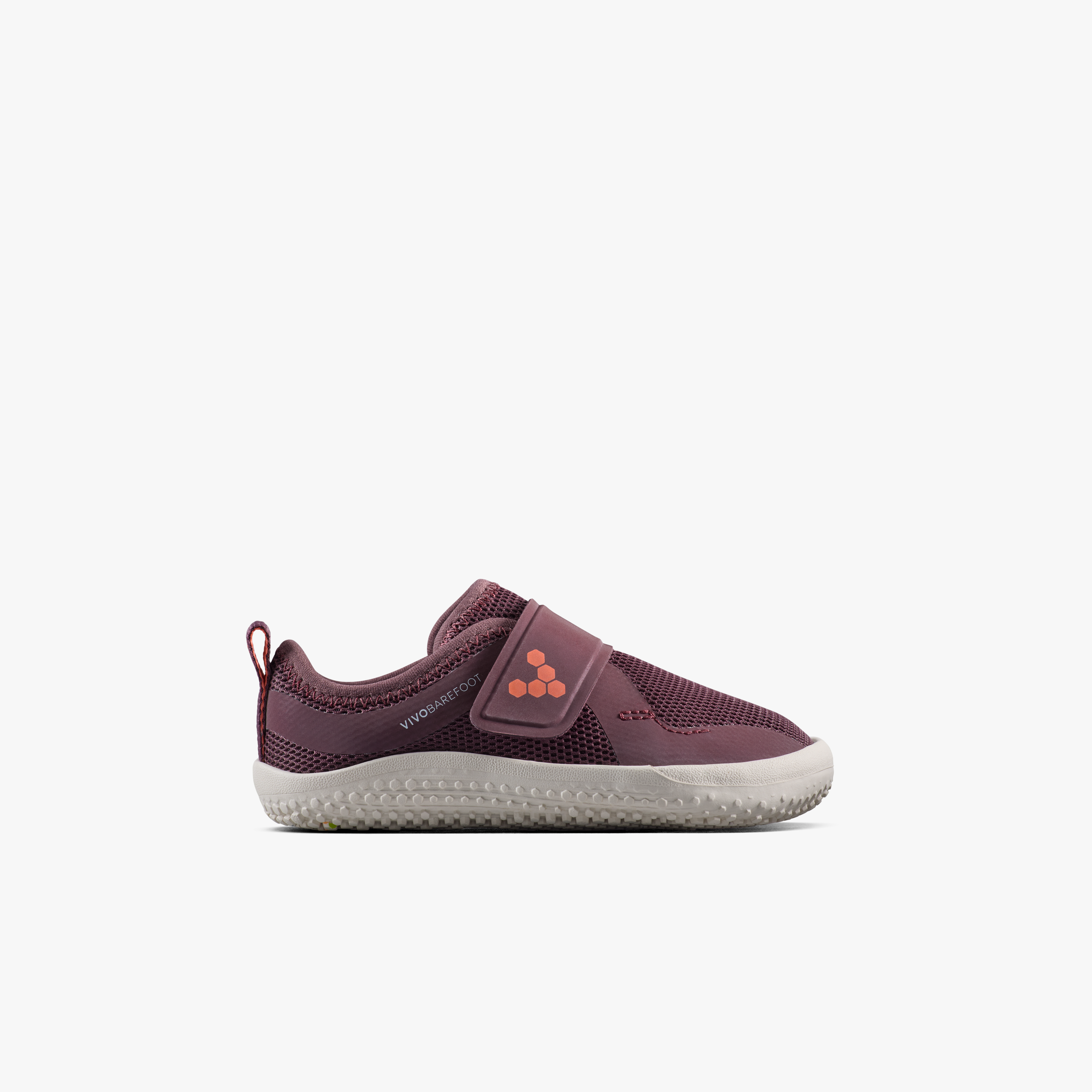 Vivobarefoot Primus Sport IV Toddlers barfodssko til børn i farven huckleberry, yderside