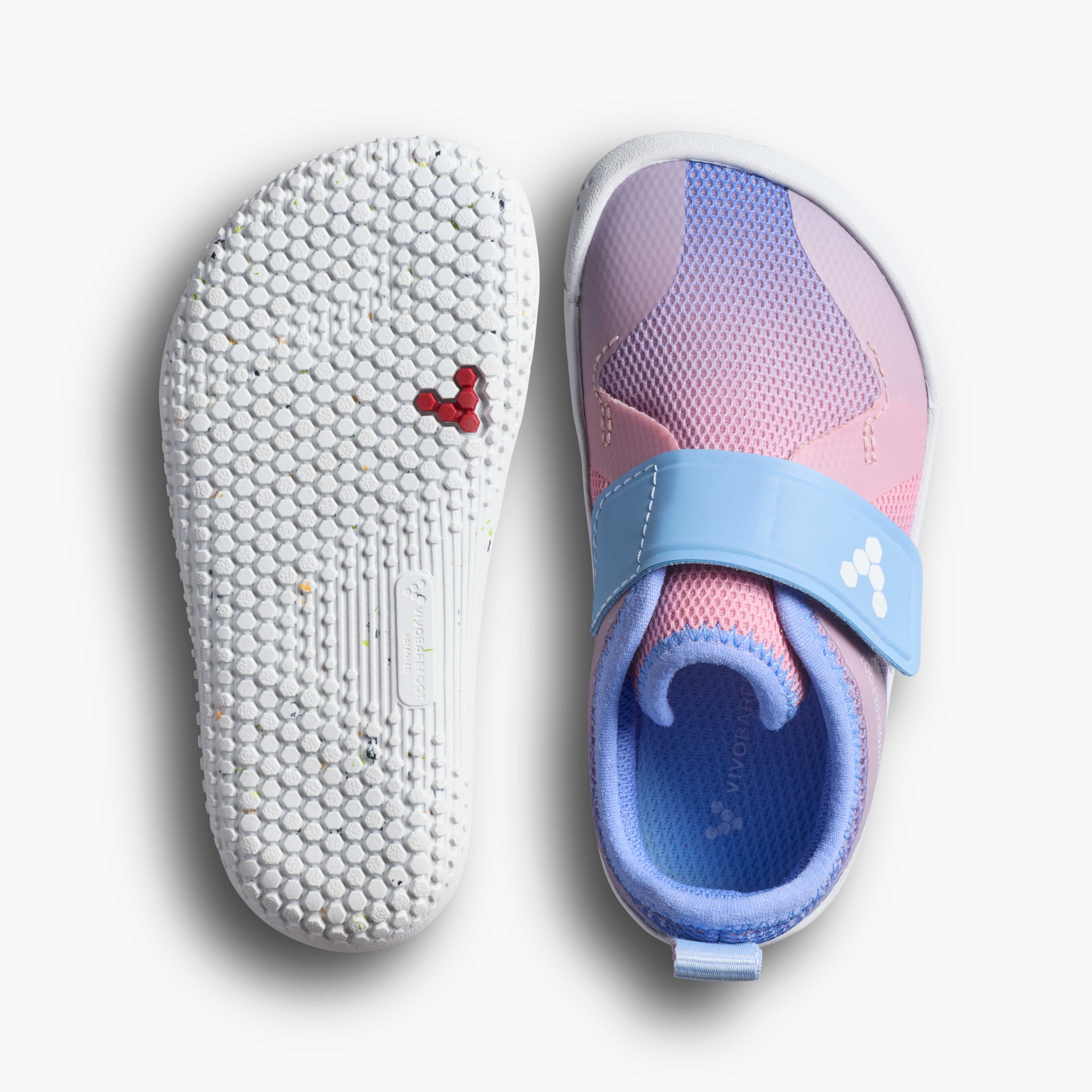Vivobarefoot Primus Sport IV Toddlers barfodssko til børn i farven unicorn, sål og top