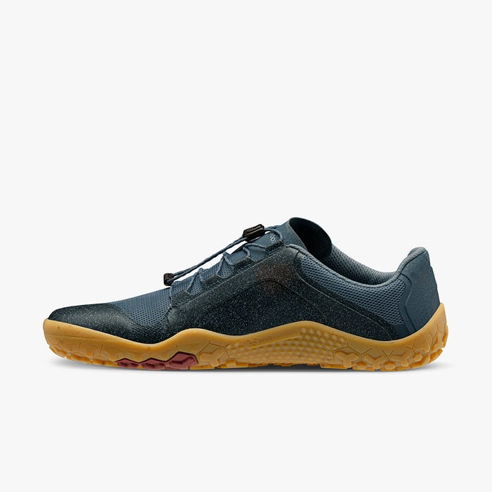 Vivobarefoot Primus Trail FG II barfods trailsko til mænd i farven navy, inderside