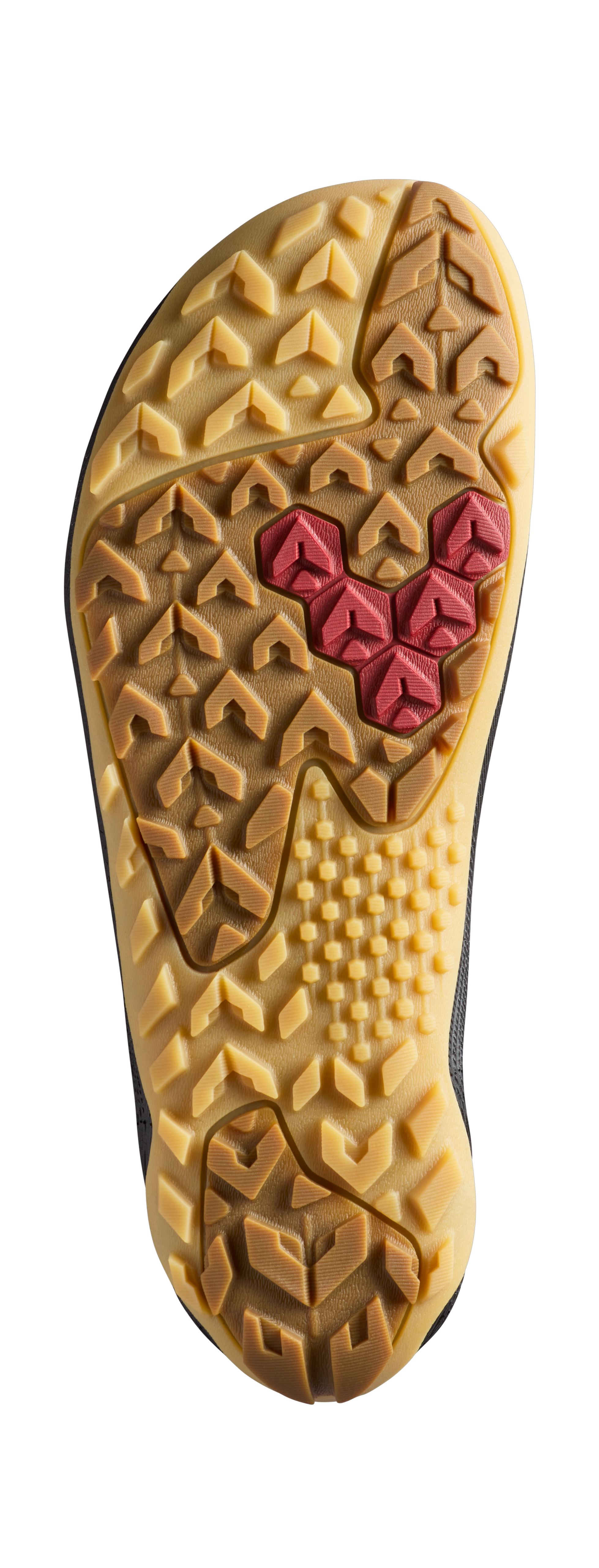 Vivobarefoot Primus Trail Flow Mens barfodssko til mænd i farven dark olive/gum, sål