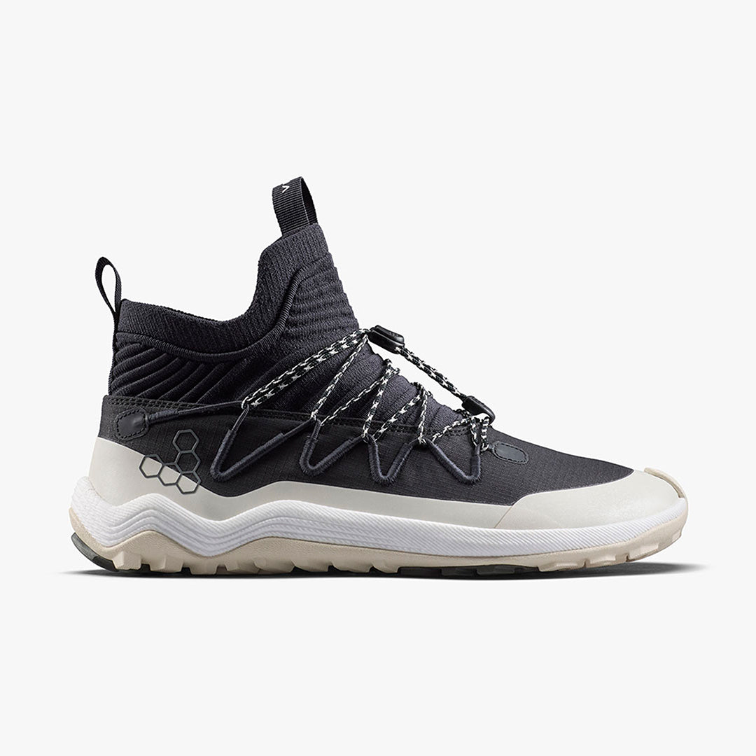 Vivobarefoot Primus Trail Flow Mid Mens – Obsidian