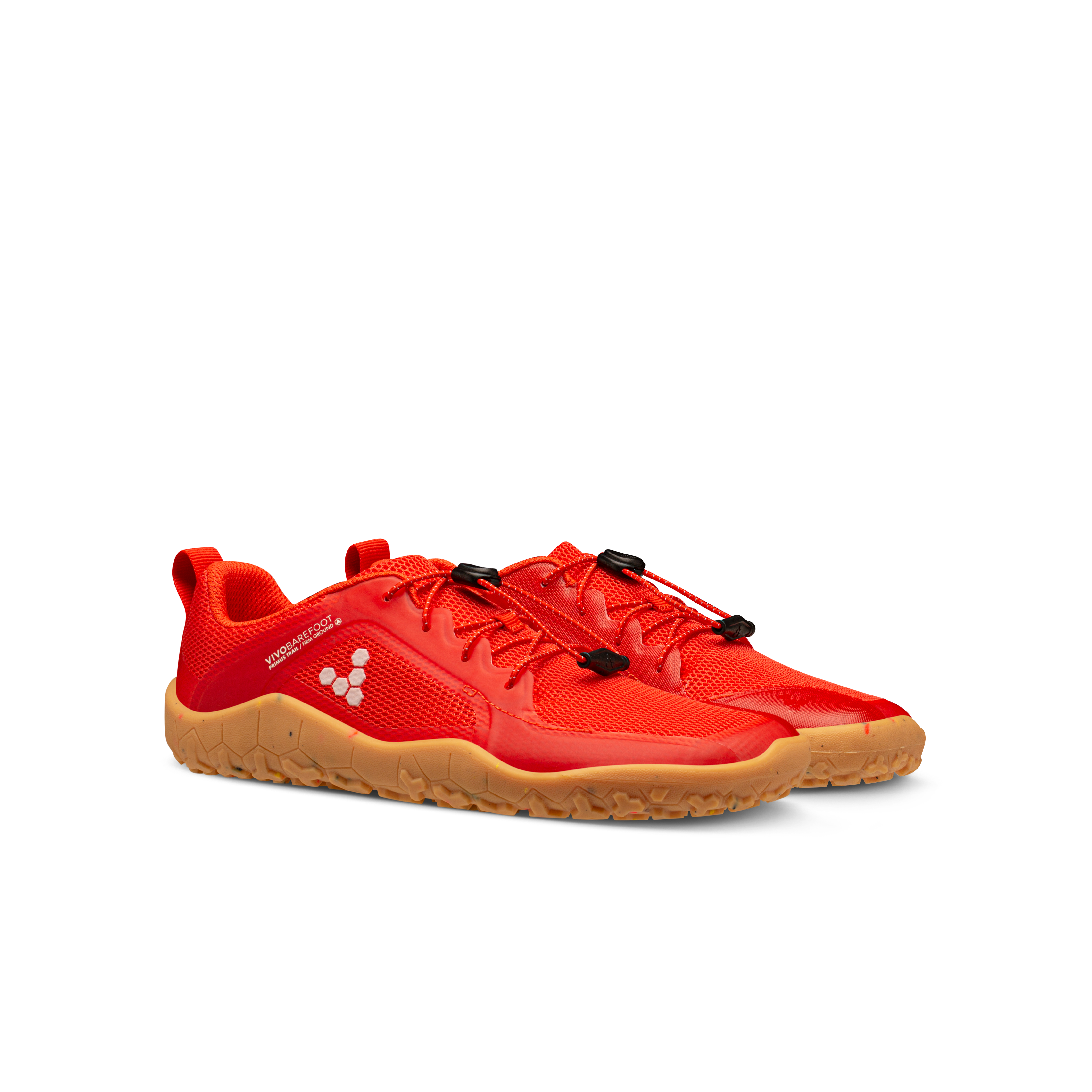 Vivobarefoot Primus Trail II FG Juniors – Fiery Coral 