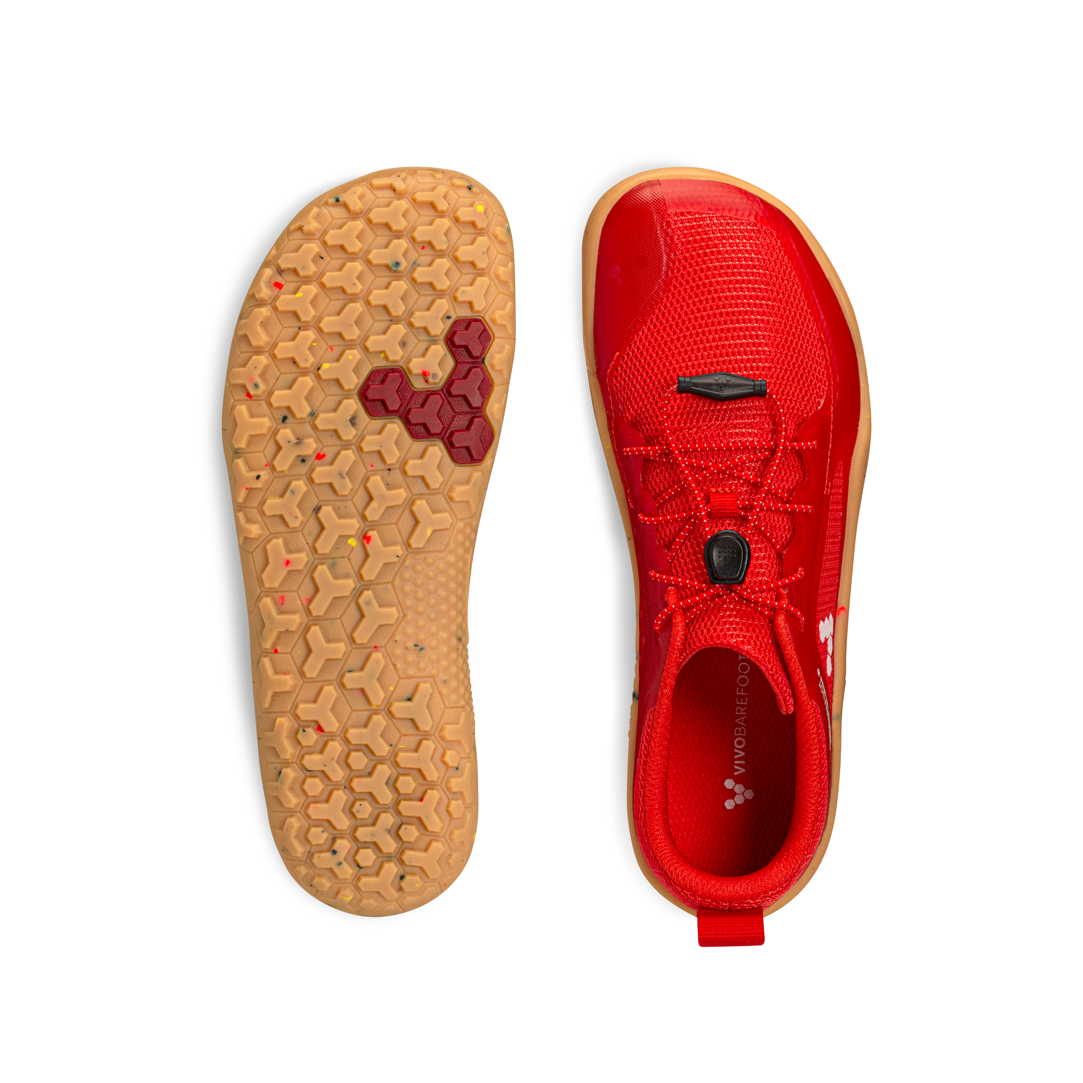 Vivobarefoot Primus Trail II FG Juniors – Fiery Coral 