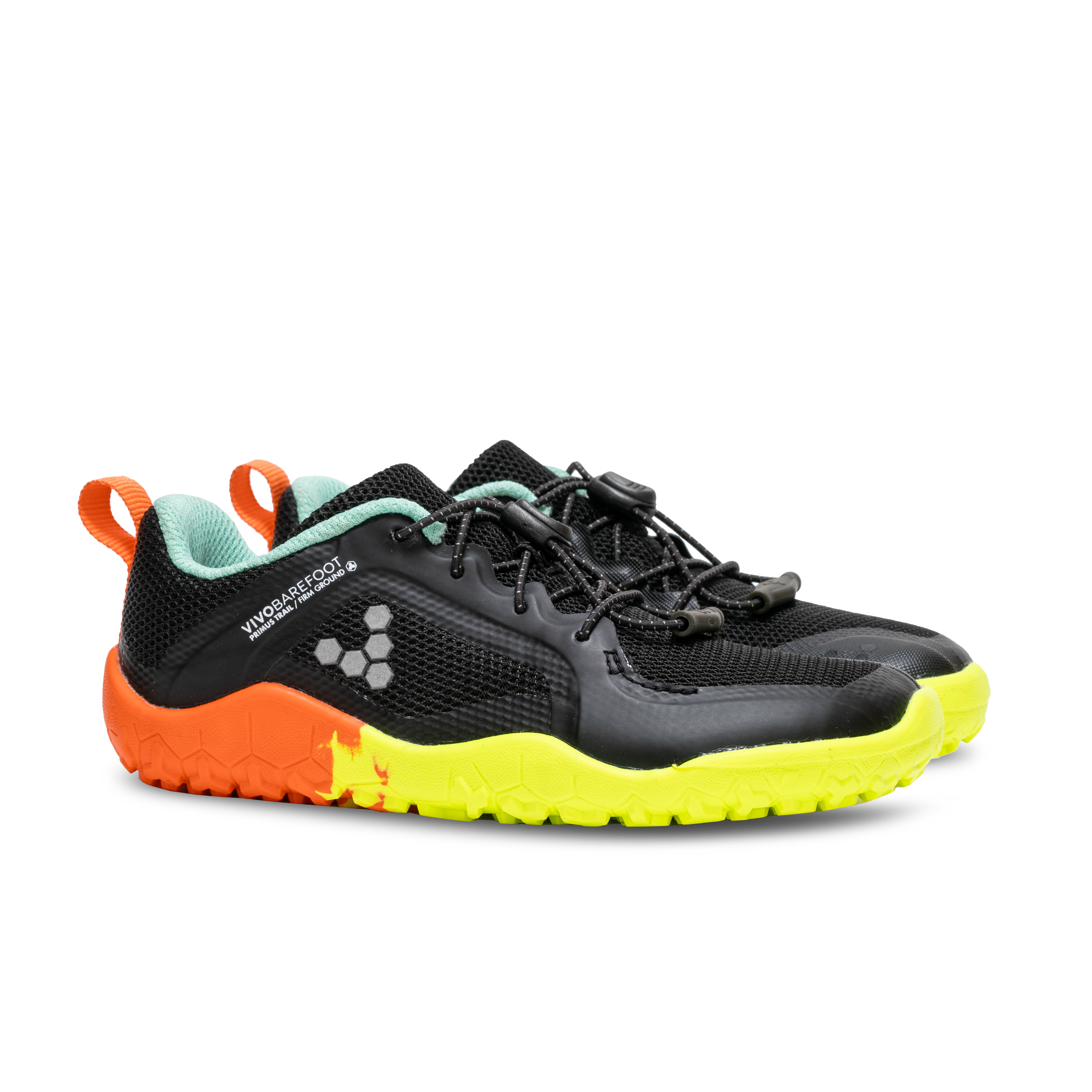 Vivobarefoot Primus Trail II FG Preschool – Electric Obsidian 