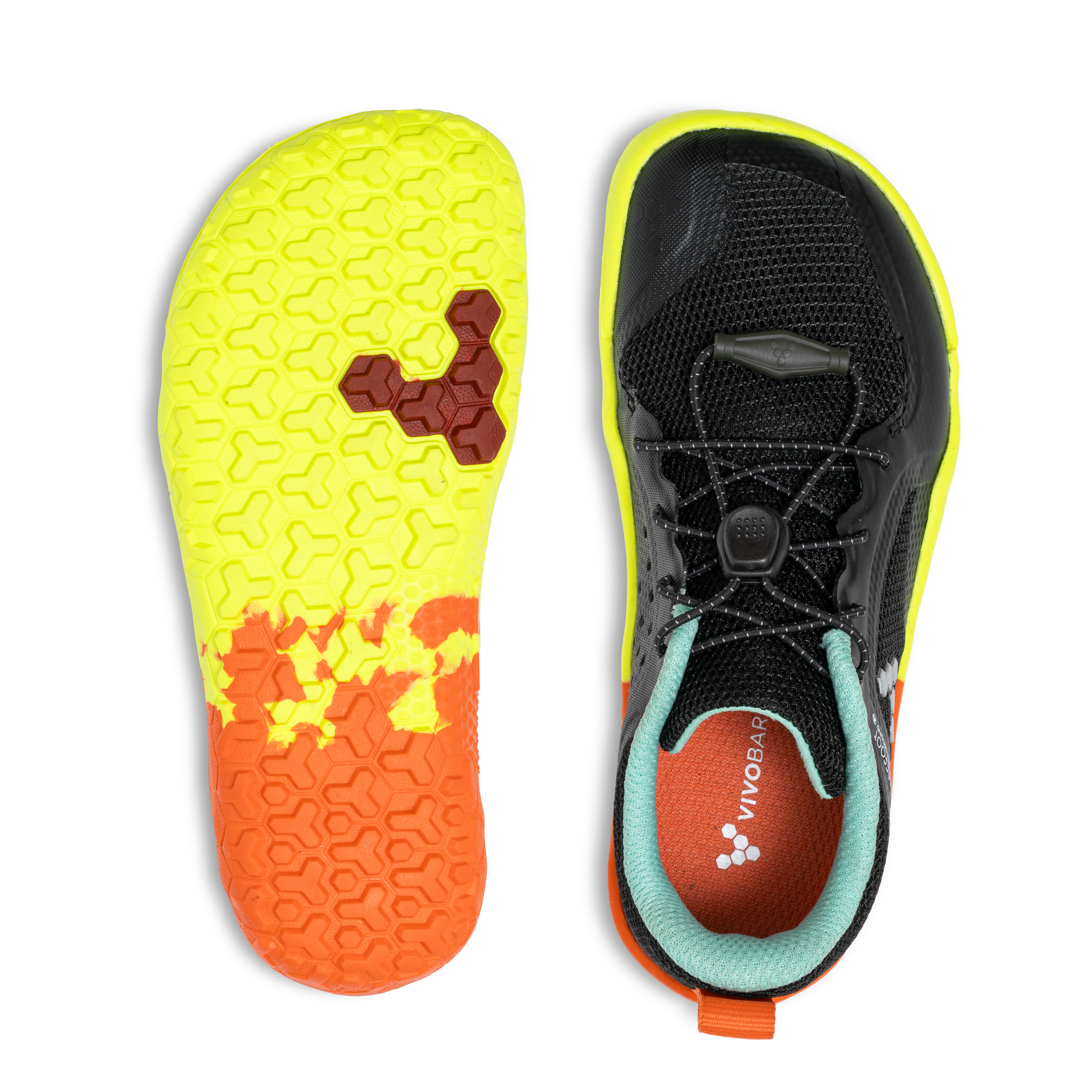 Vivobarefoot Primus Trail II FG Preschool – Electric Obsidian 