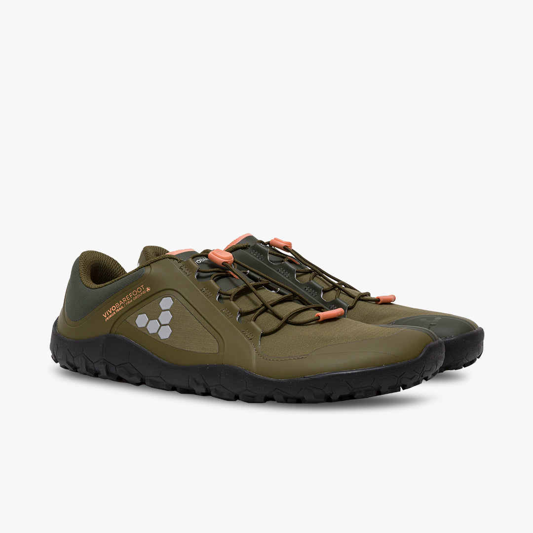 Vivobarefoot Primus Trail III All Weather FG Mens – Dark Olive