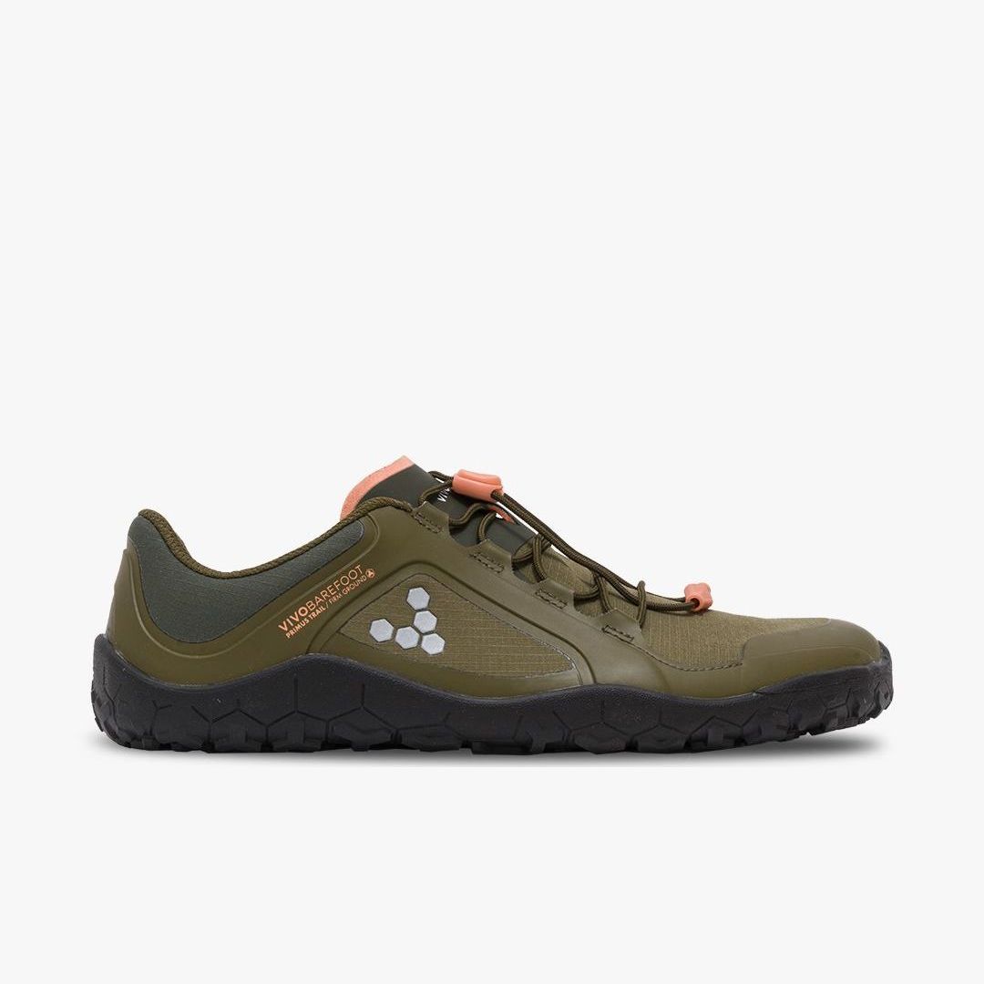 Vivobarefoot Primus Trail III All Weather FG Womens – Dark Olive