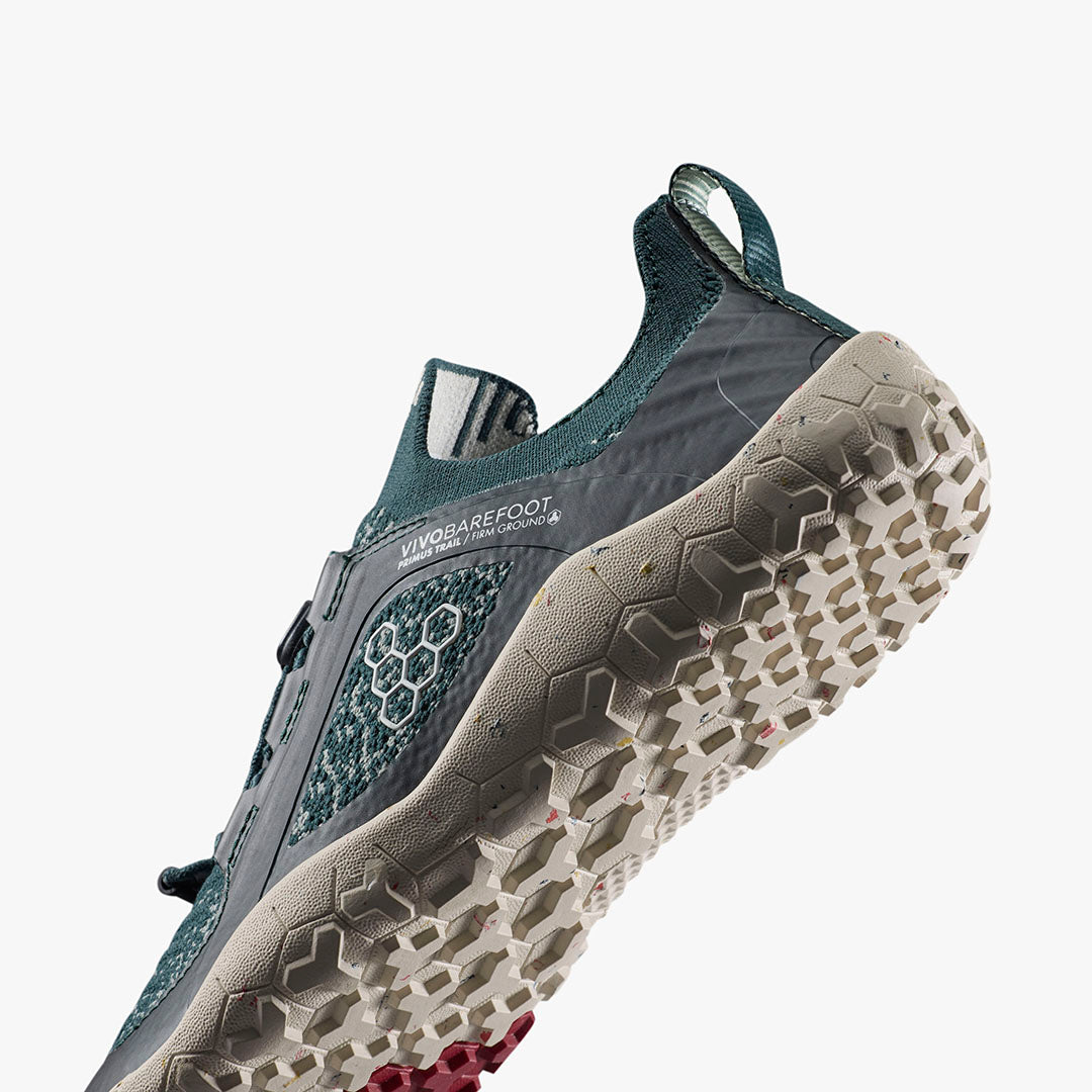 Vivobarefoot Primus Trail Knit FG Juniors – Deep Teal