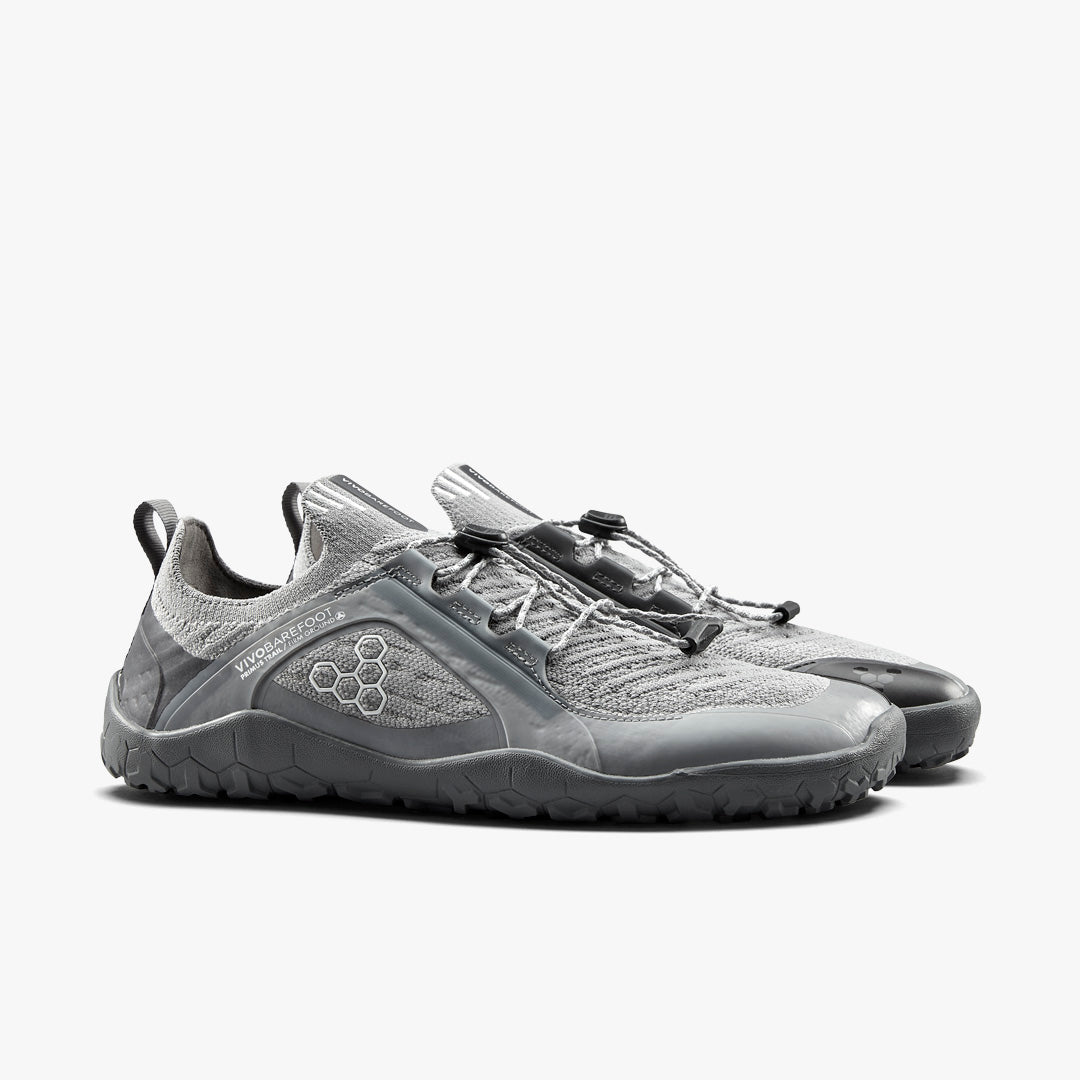 Vivobarefoot Primus Trail Knit FG Mens – Ultimate Grey