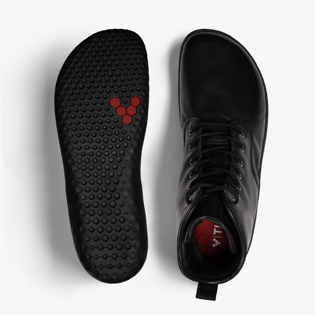 Vivobarefoot Scott IV Mens – Obsidian 