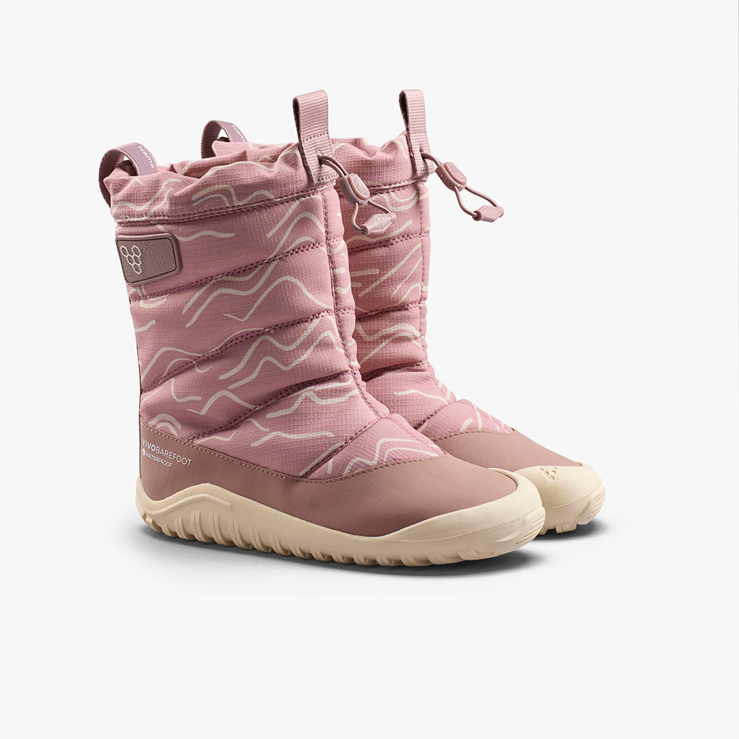 Vivobarefoot Tracker Boot AT Kids – Twilight Mauve