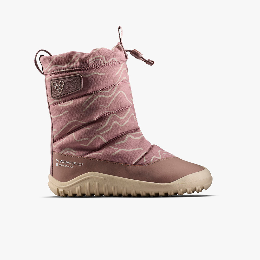 Vivobarefoot Tracker Boot AT Kids – Twilight Mauve