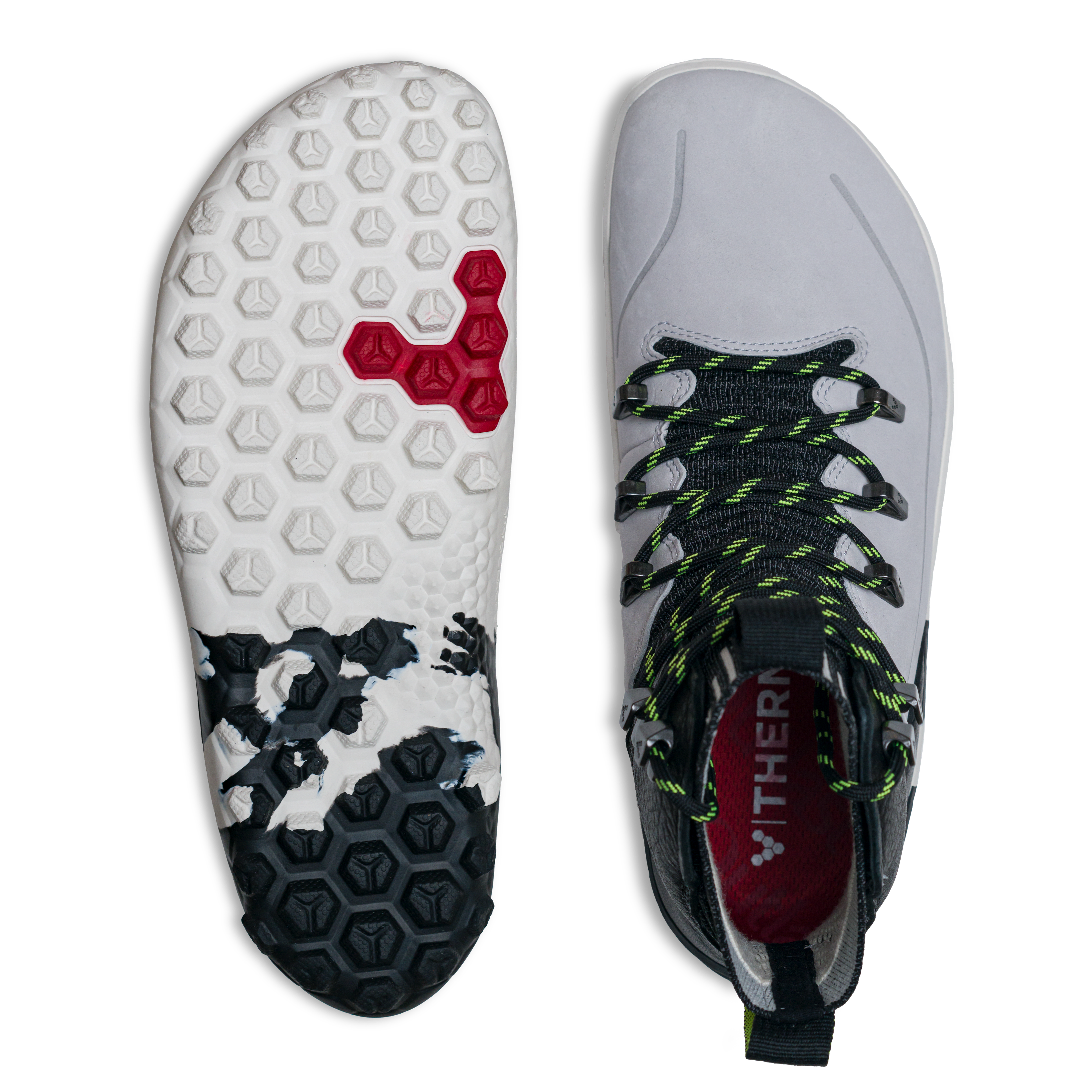 Vivobarefoot Tracker Decon FG2 Mens barfods støvler til mænd i farven moonstone, top