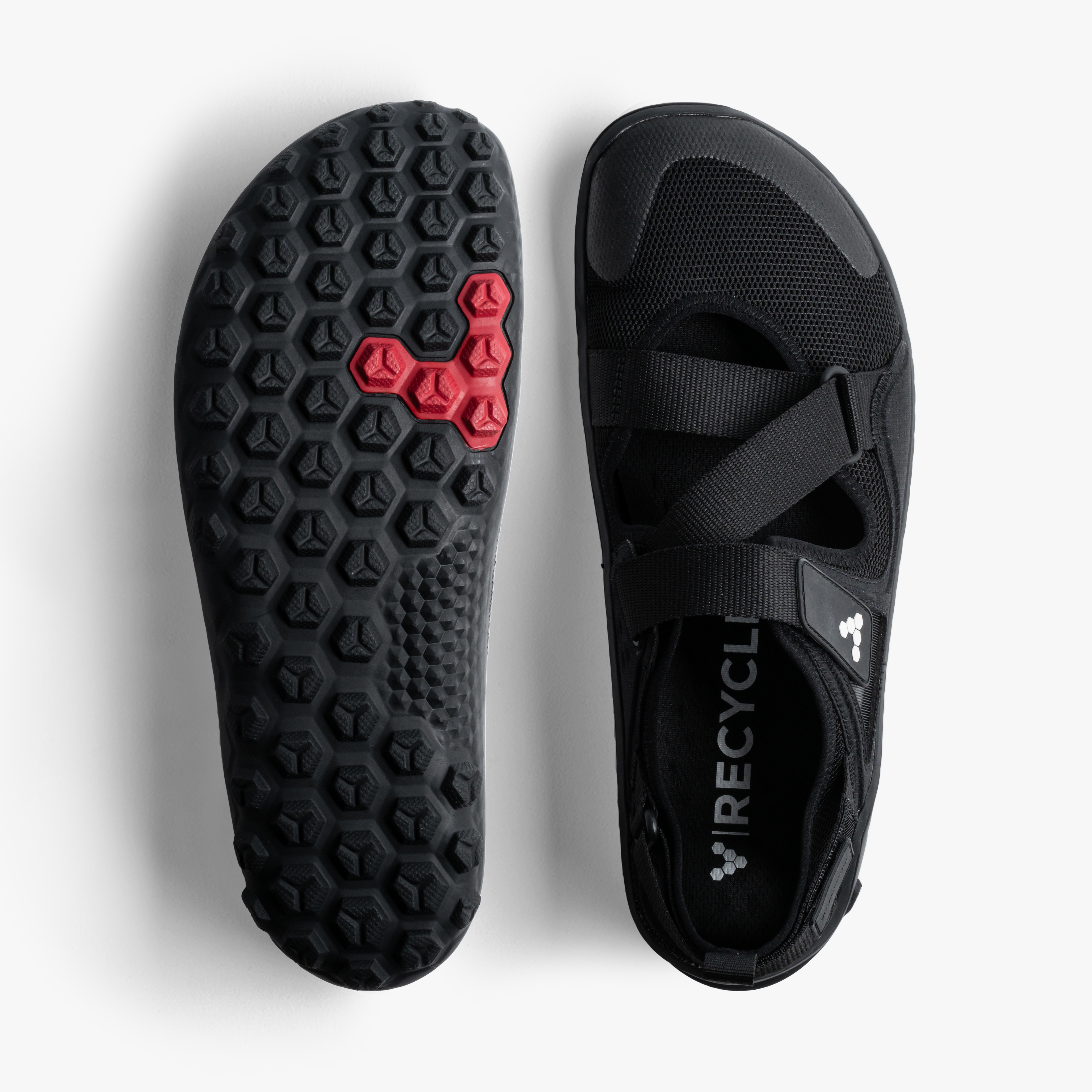 Vivobarefoot Tracker Sandal Mens – Obsidian 